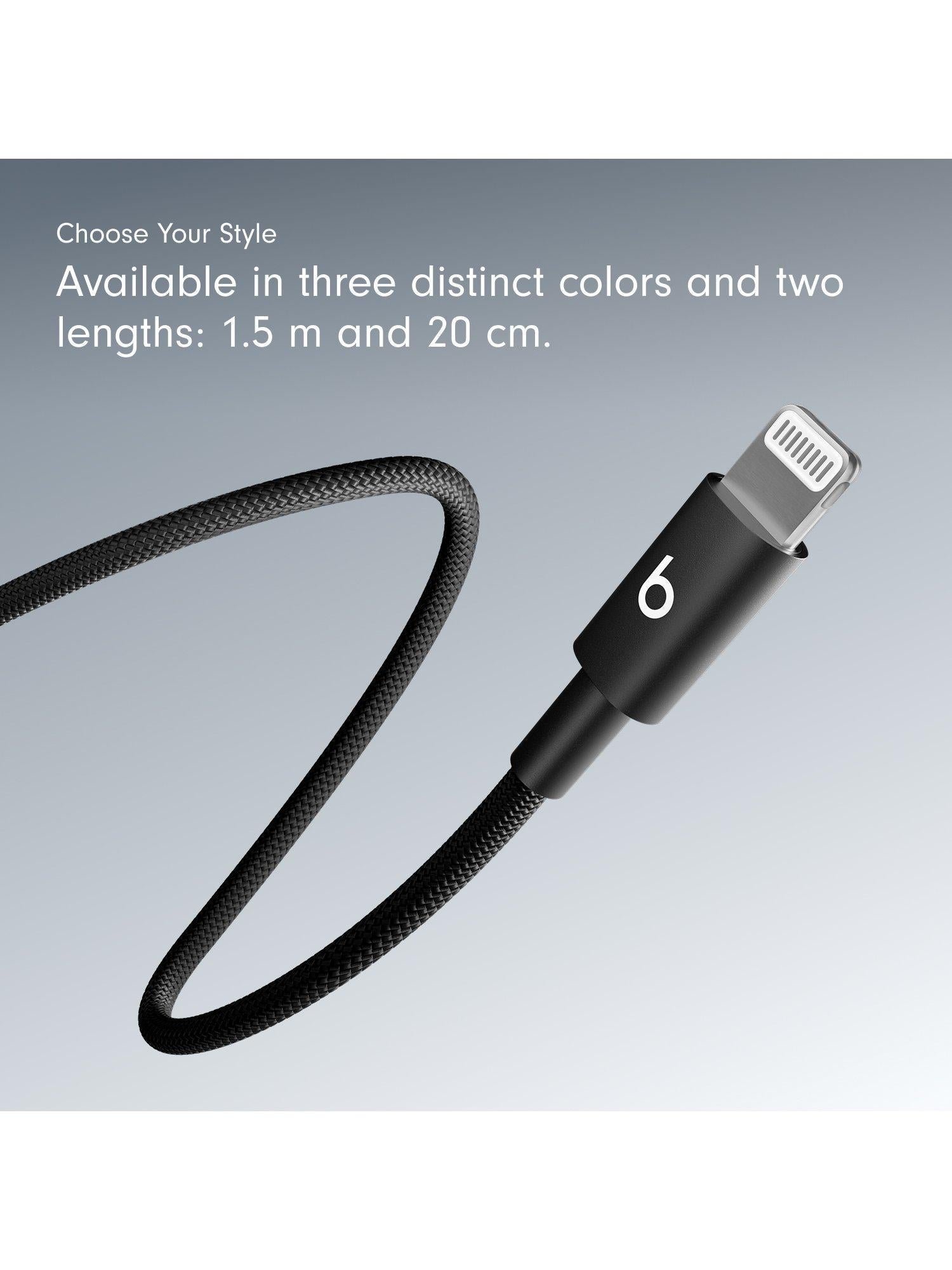 USB-C to Lightning Woven Cable, 1.5m