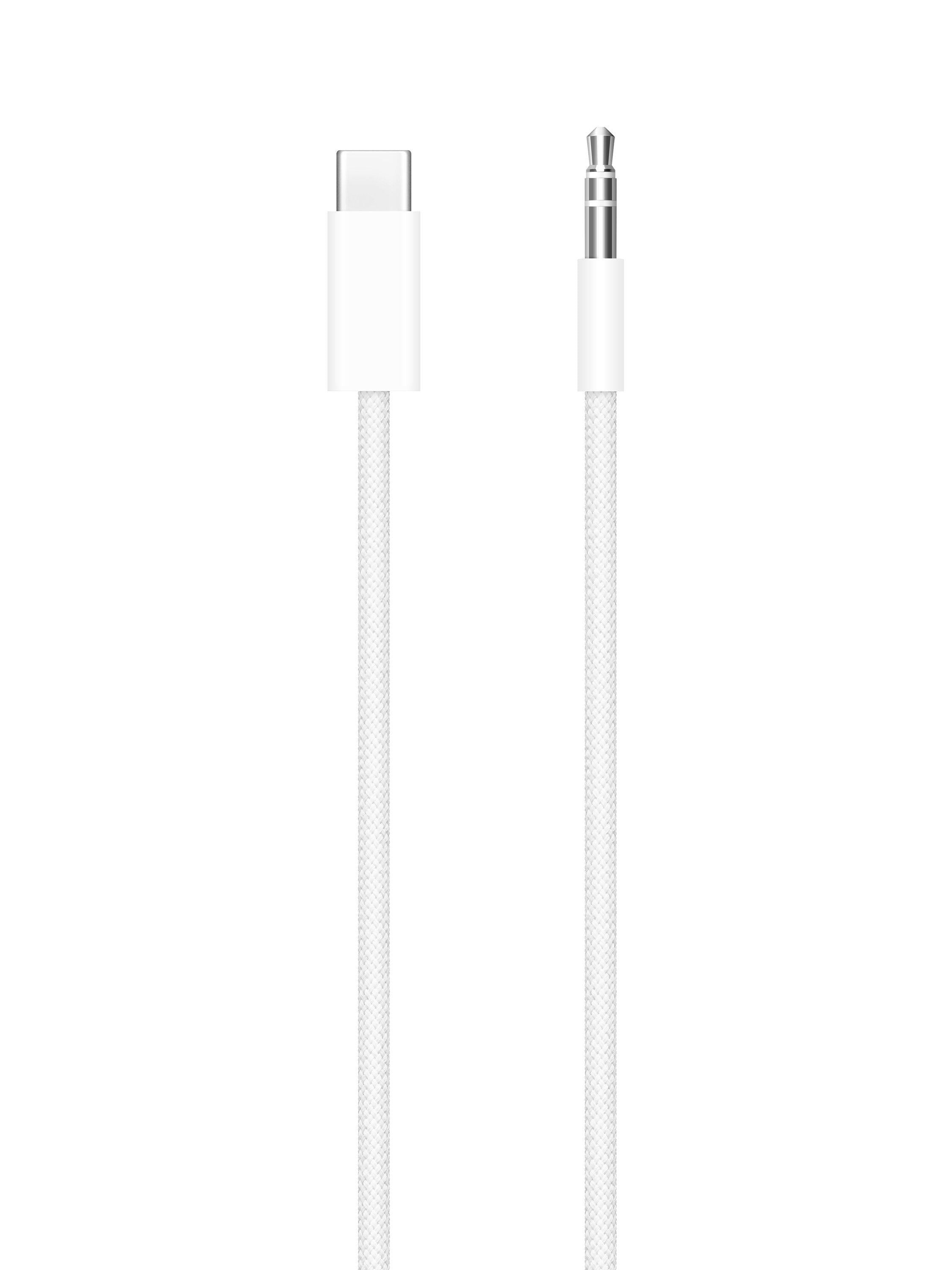 USB-C to 3.5mm Audio Cable, 1.2m, White