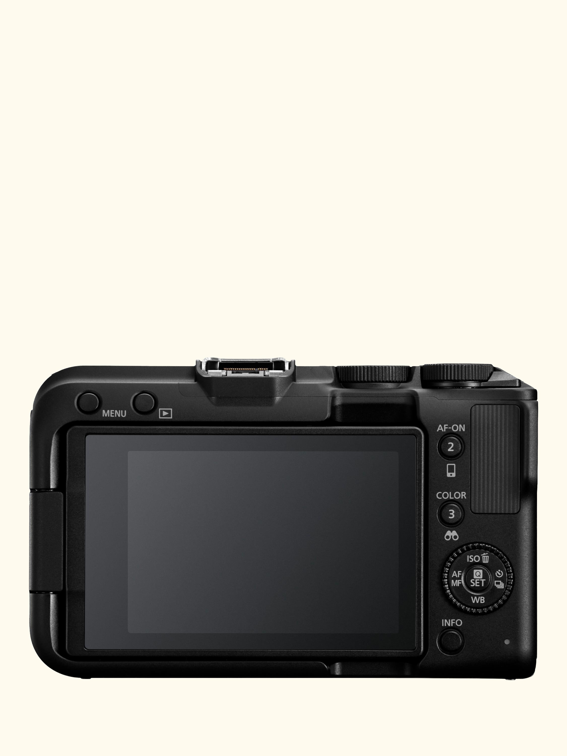 EOS R50 V Compact System Camera with RF-S 14-30mm Power Zoom Lens, 4K Ultra HD, 24.2MP, Wi-Fi, Bluetooth, 3” Vari-Angle Touch Screen, Black