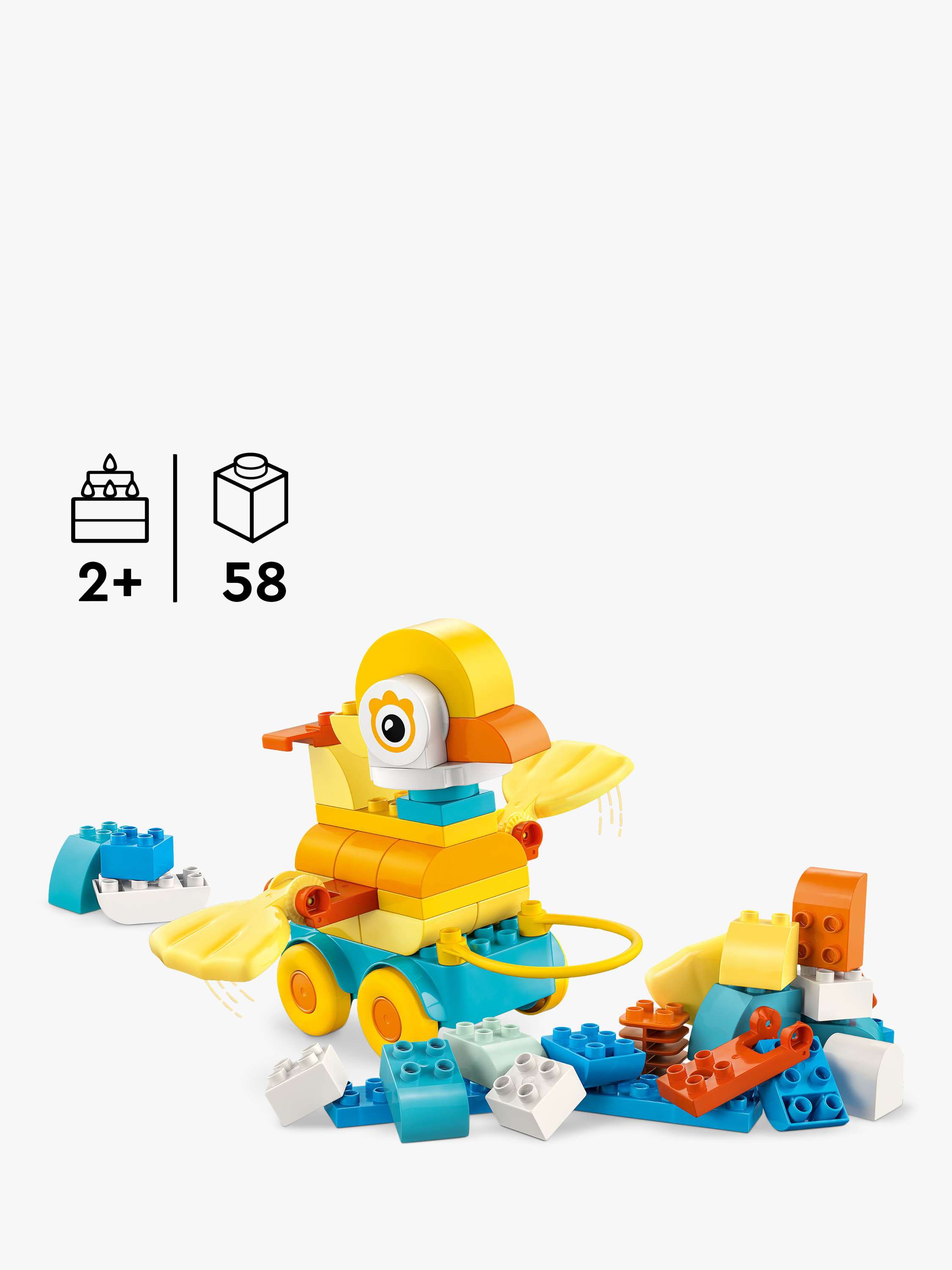 DUPLO 10448 3-in-1 Animals on Wheels