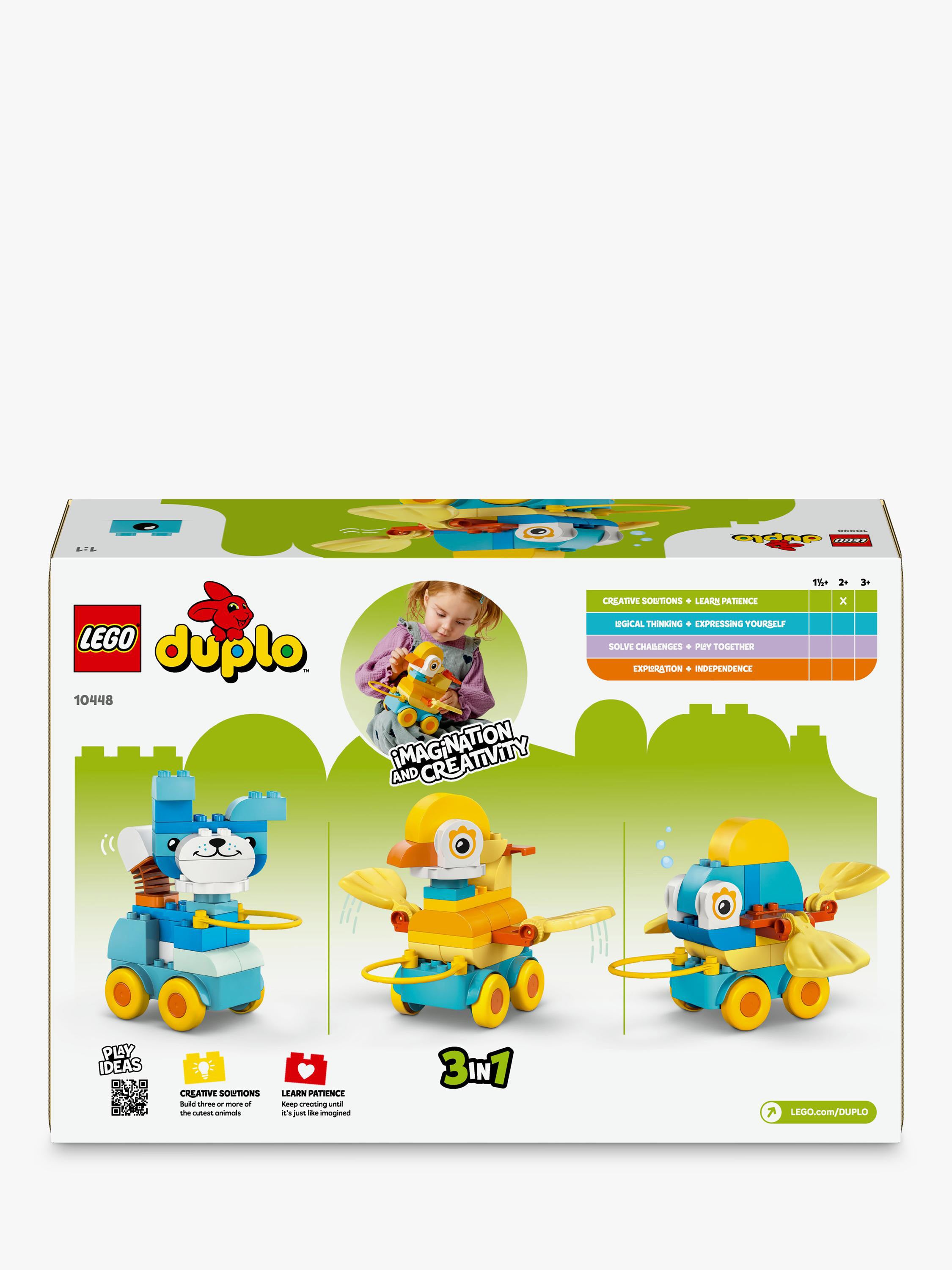 DUPLO 10448 3-in-1 Animals on Wheels