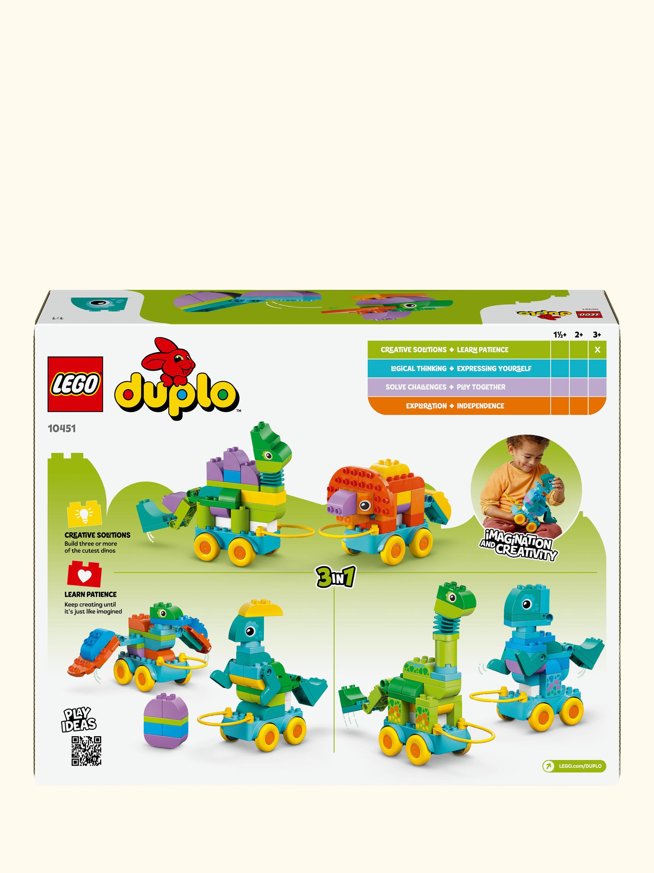 DUPLO 3-in-1 Dinosaurs on Wheels 10451