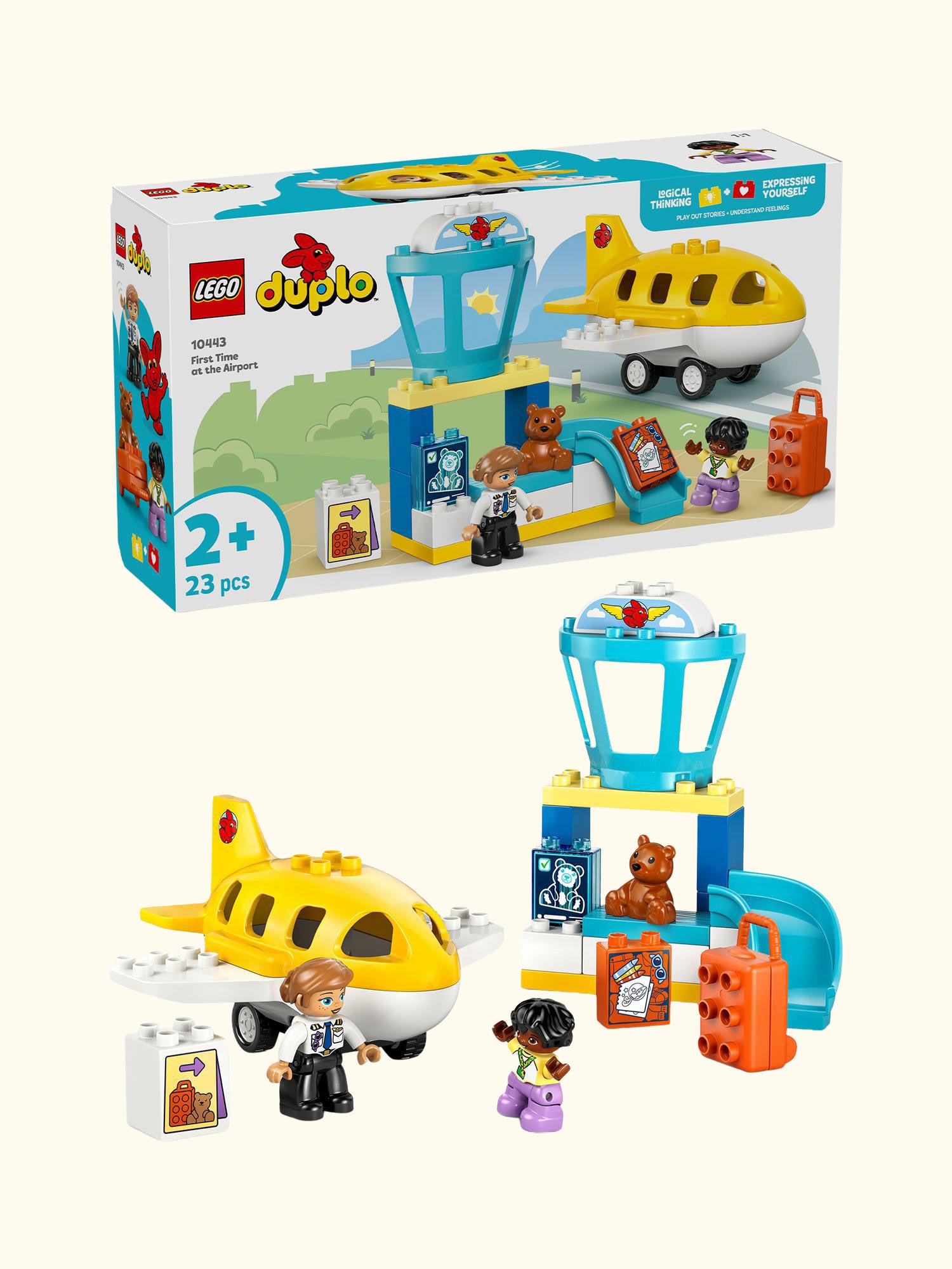 DUPLO 10443 First Time at the Airport