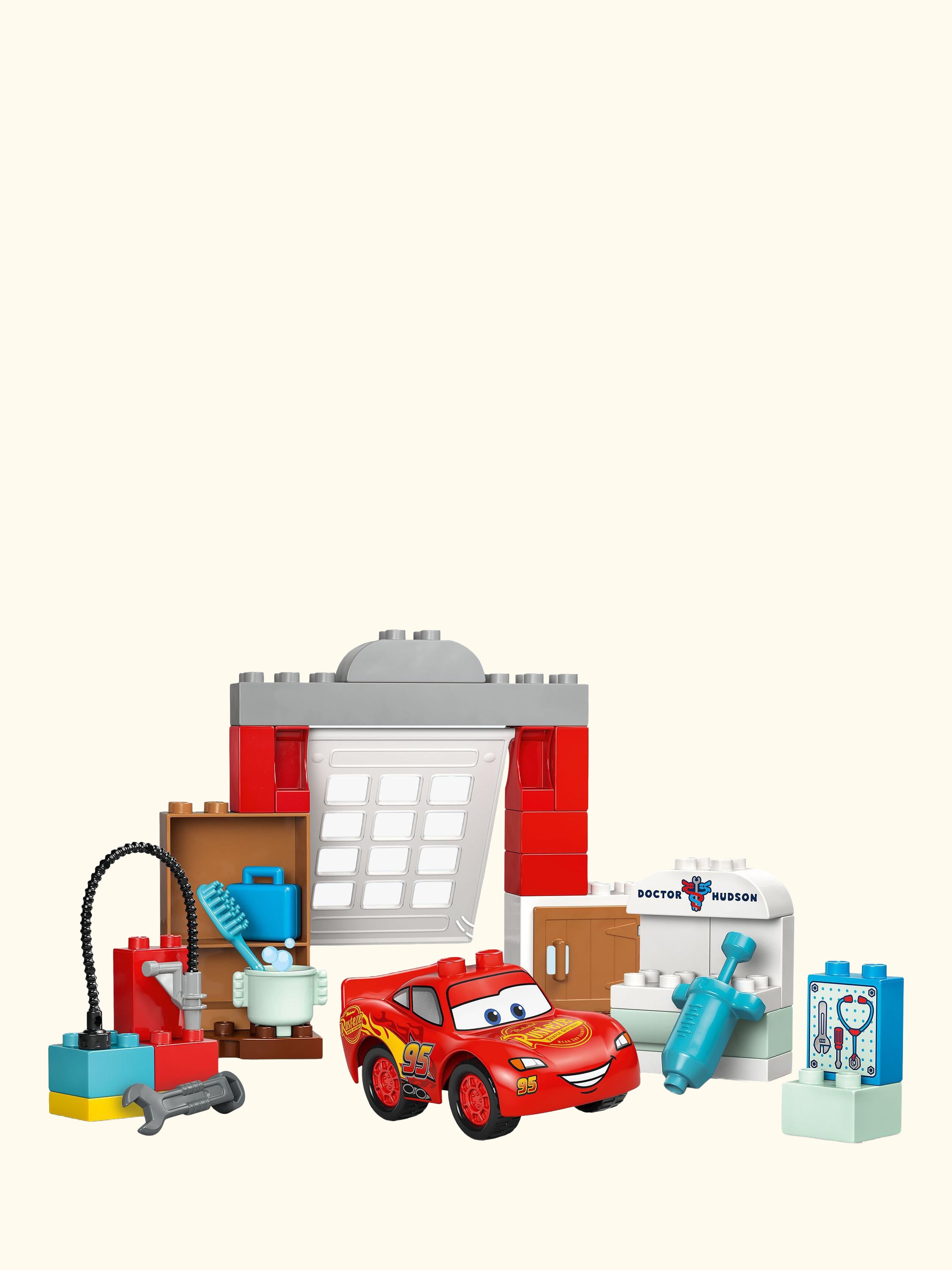 DUPLO 10456 Disney Pixar Cars McQueen's Visit to Doc's Garage