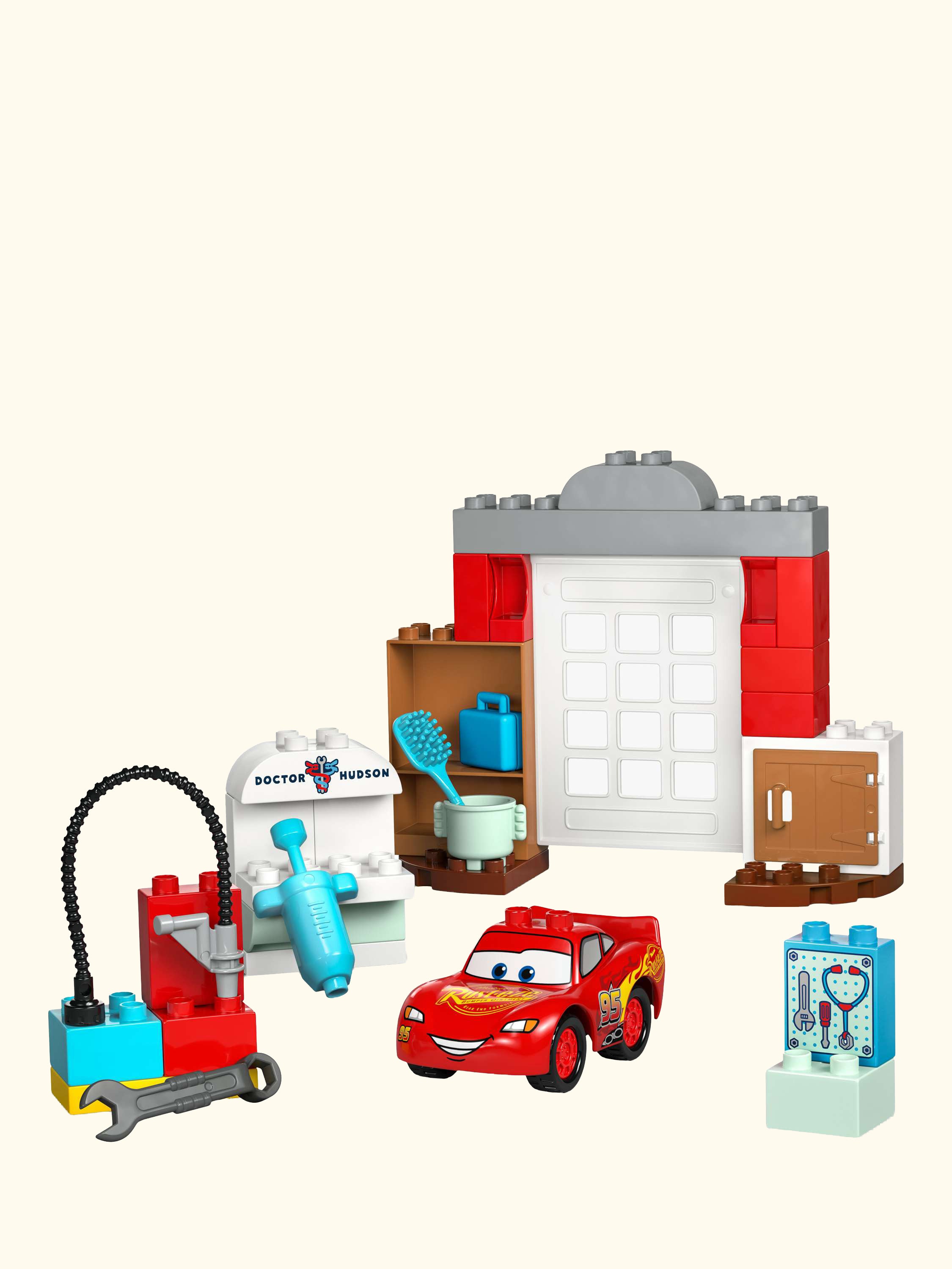 DUPLO 10456 Disney Pixar Cars McQueen's Visit to Doc's Garage
