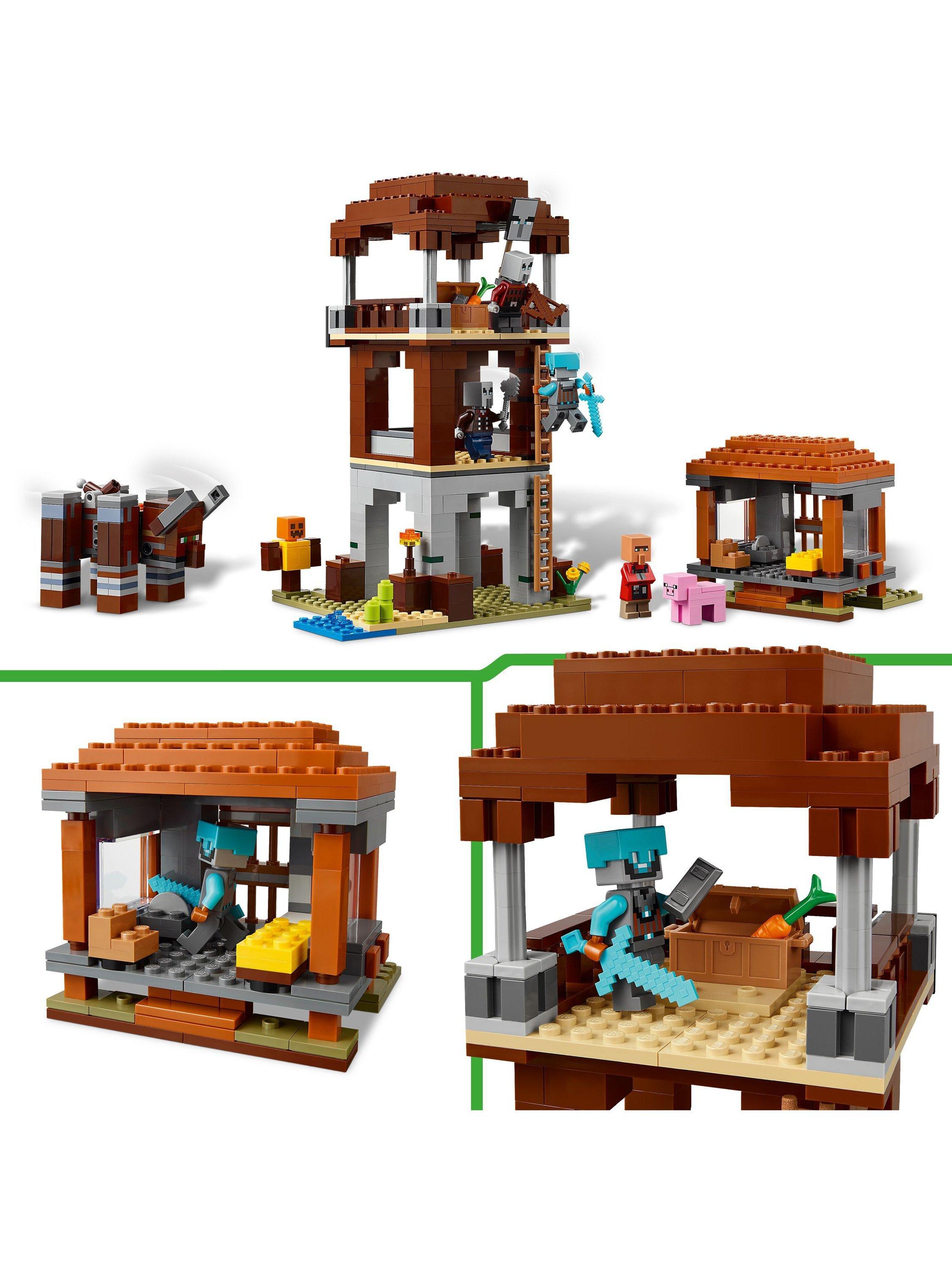 Minecraft 21278 The Pillager Outpost & Ravager