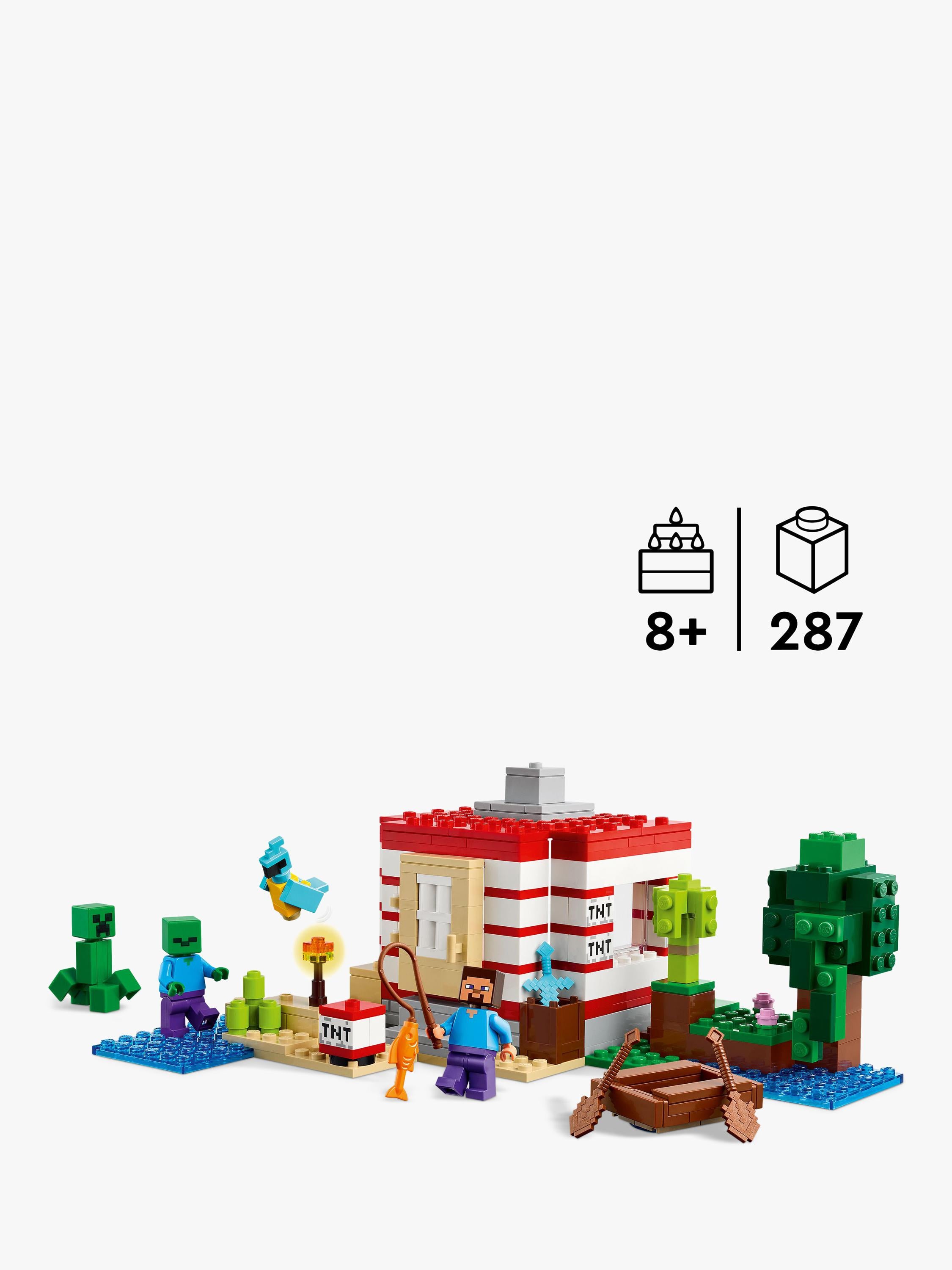Minecraft The TNT Jungle House, 21275