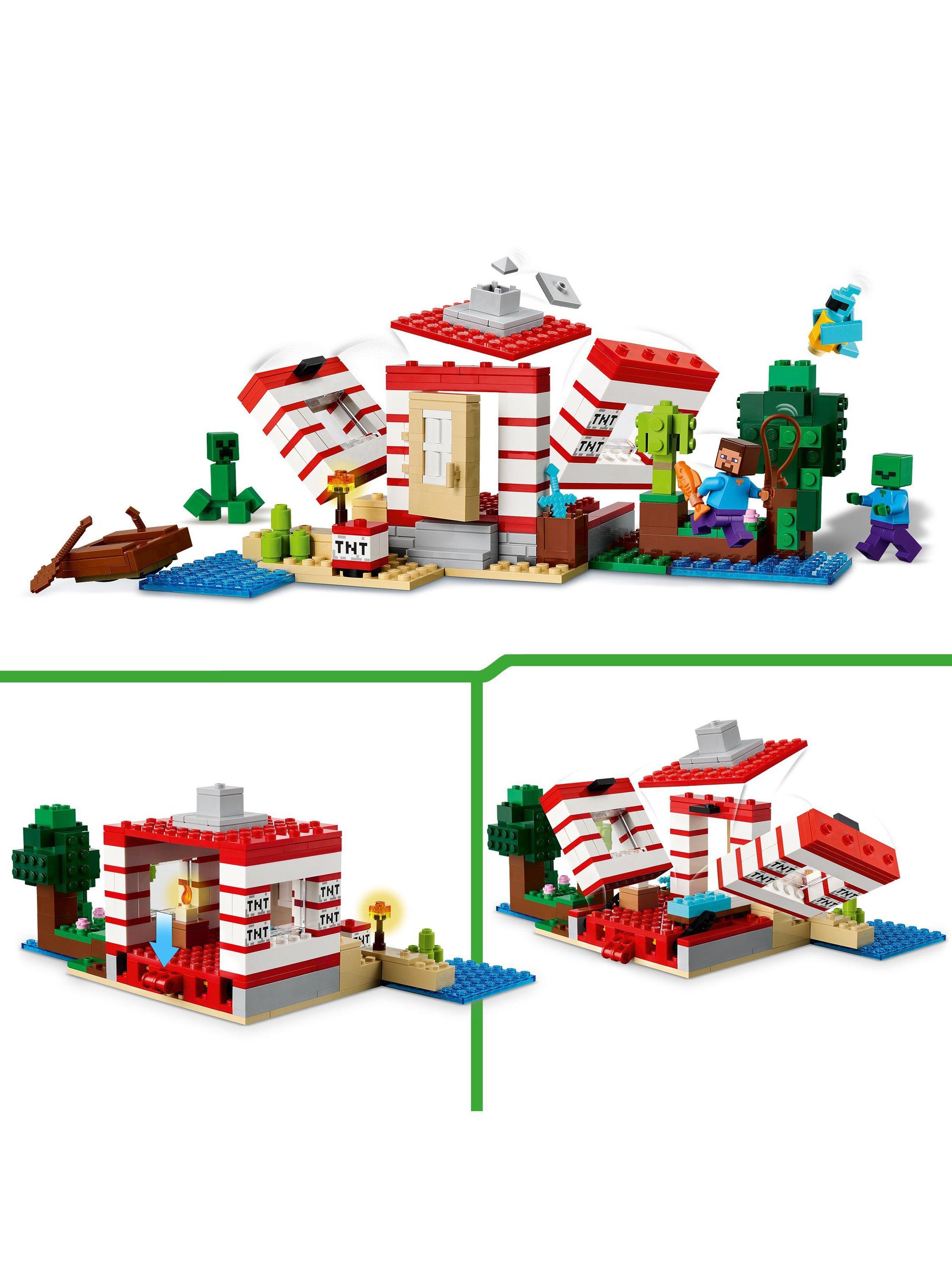 Minecraft The TNT Jungle House, 21275