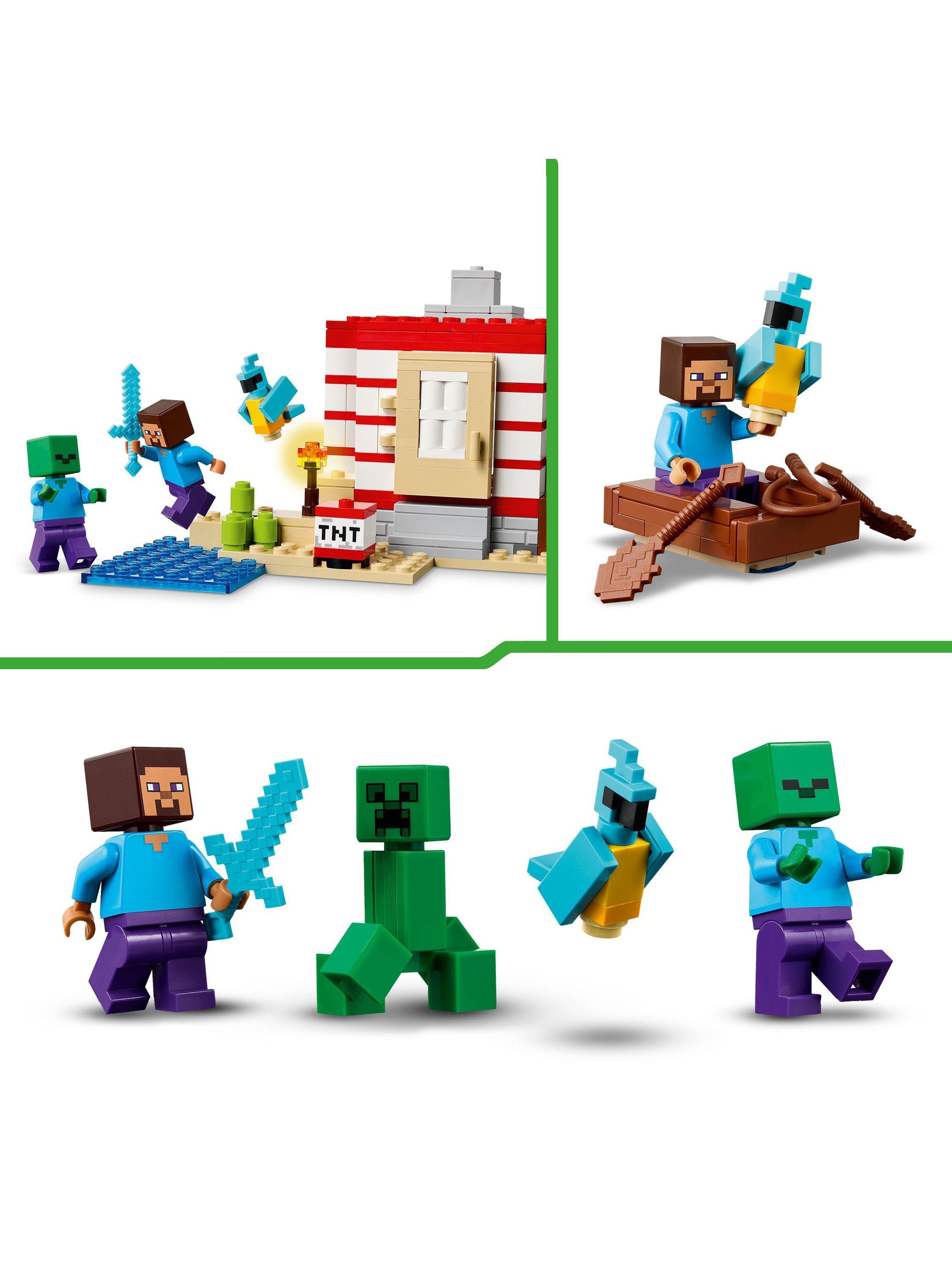 Minecraft The TNT Jungle House, 21275