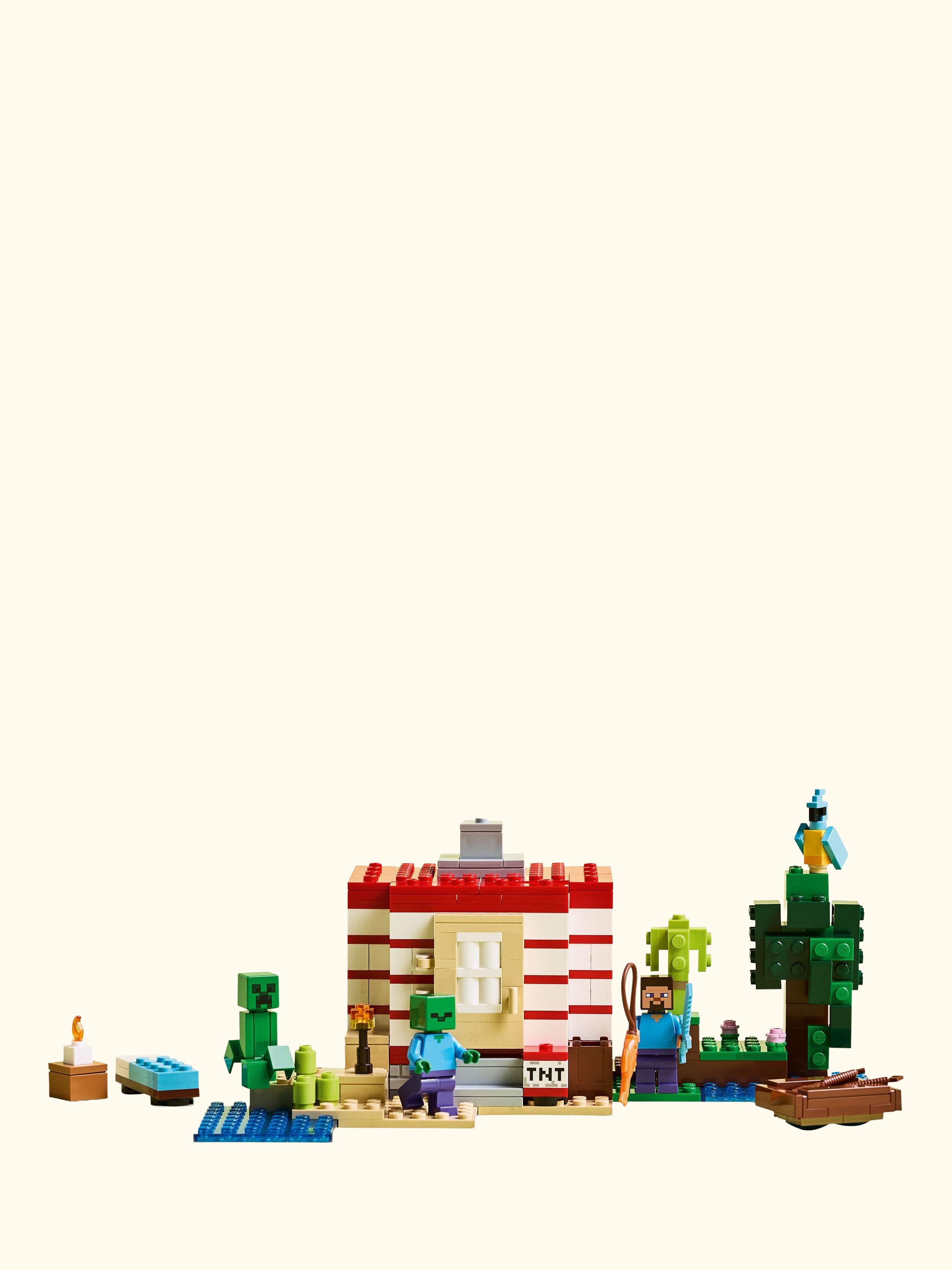 Minecraft The TNT Jungle House, 21275