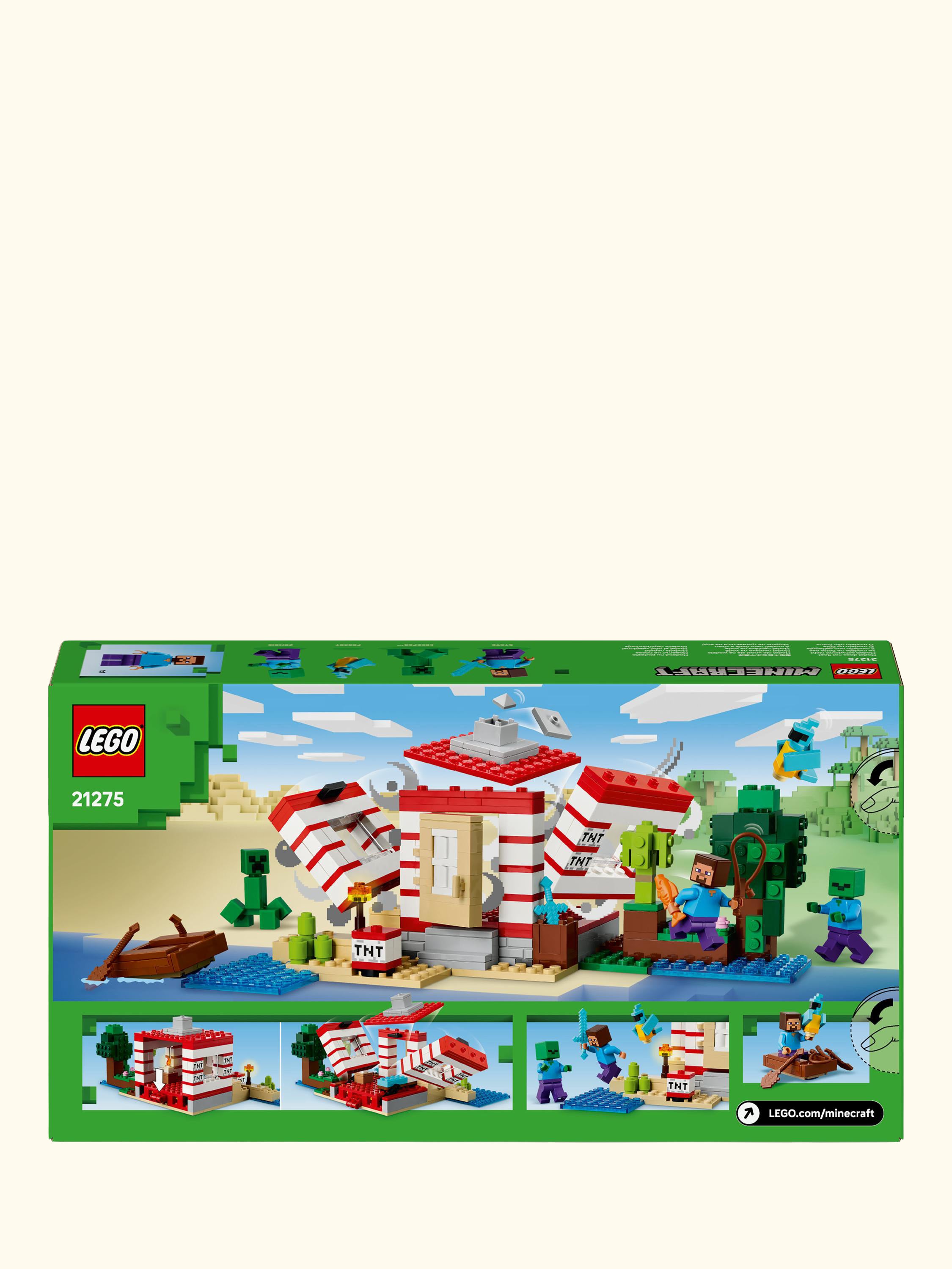 Minecraft The TNT Jungle House, 21275