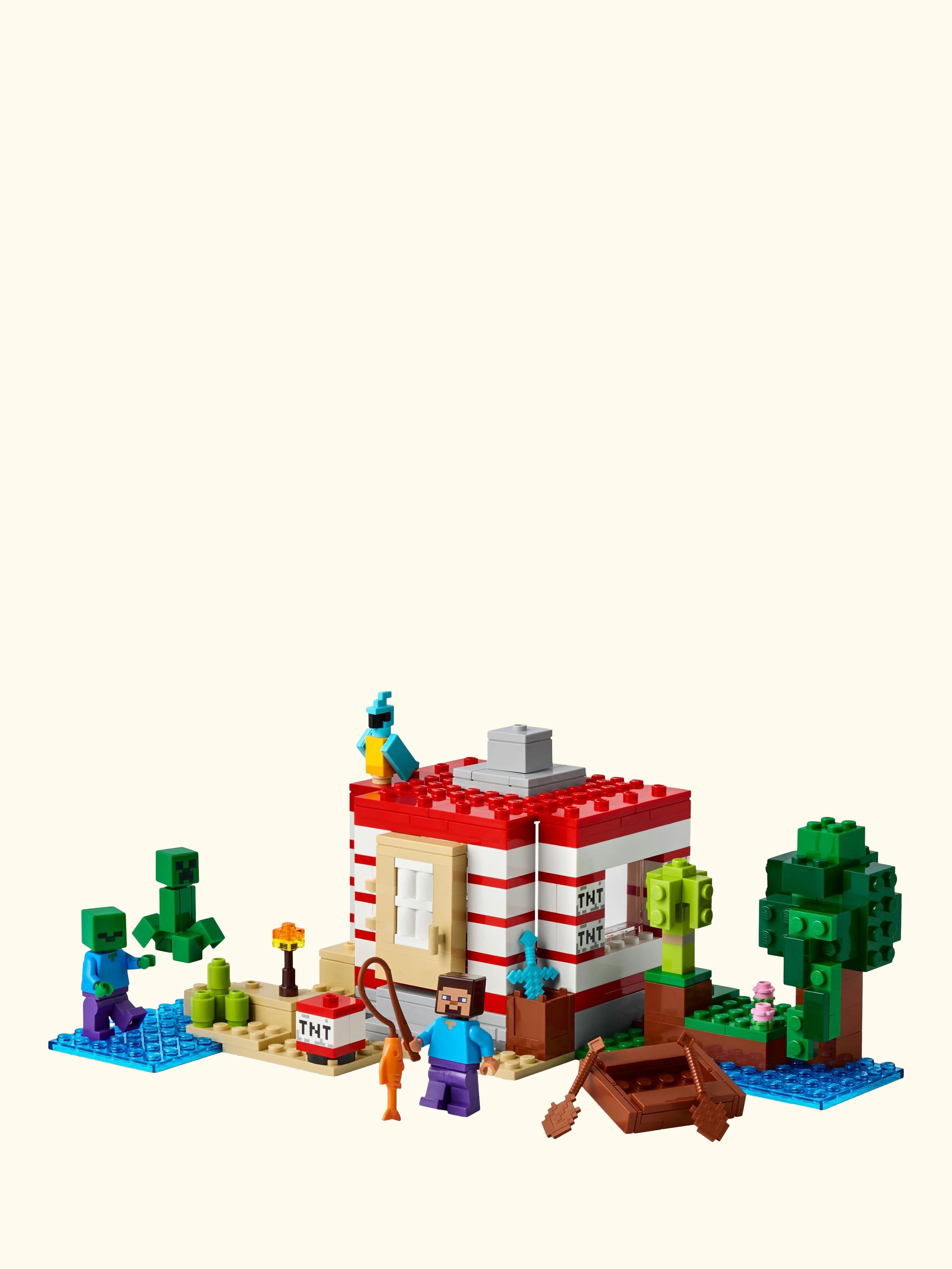 Minecraft The TNT Jungle House, 21275