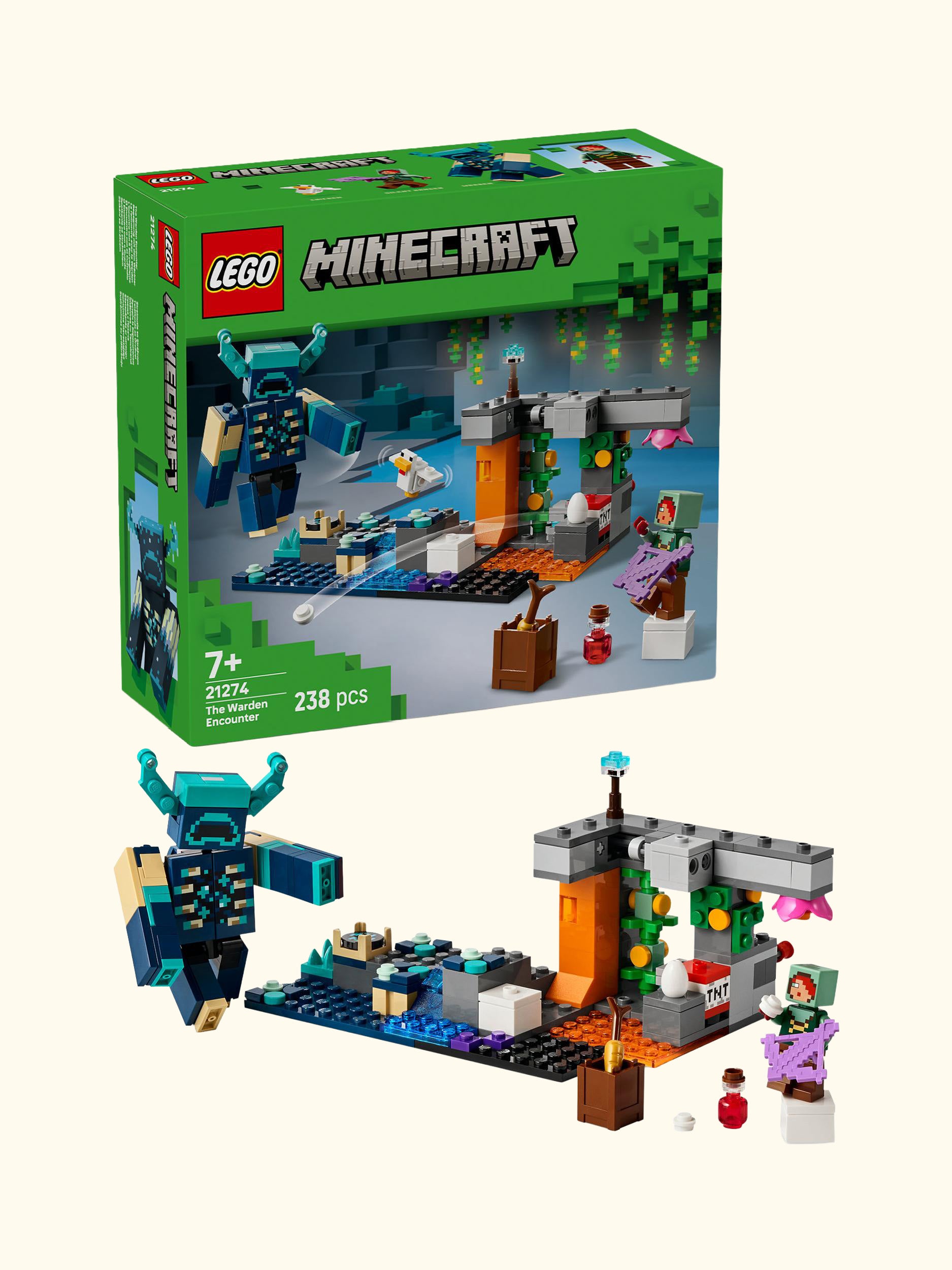 Minecraft  21274 The Warden Encounter Interactive Toy