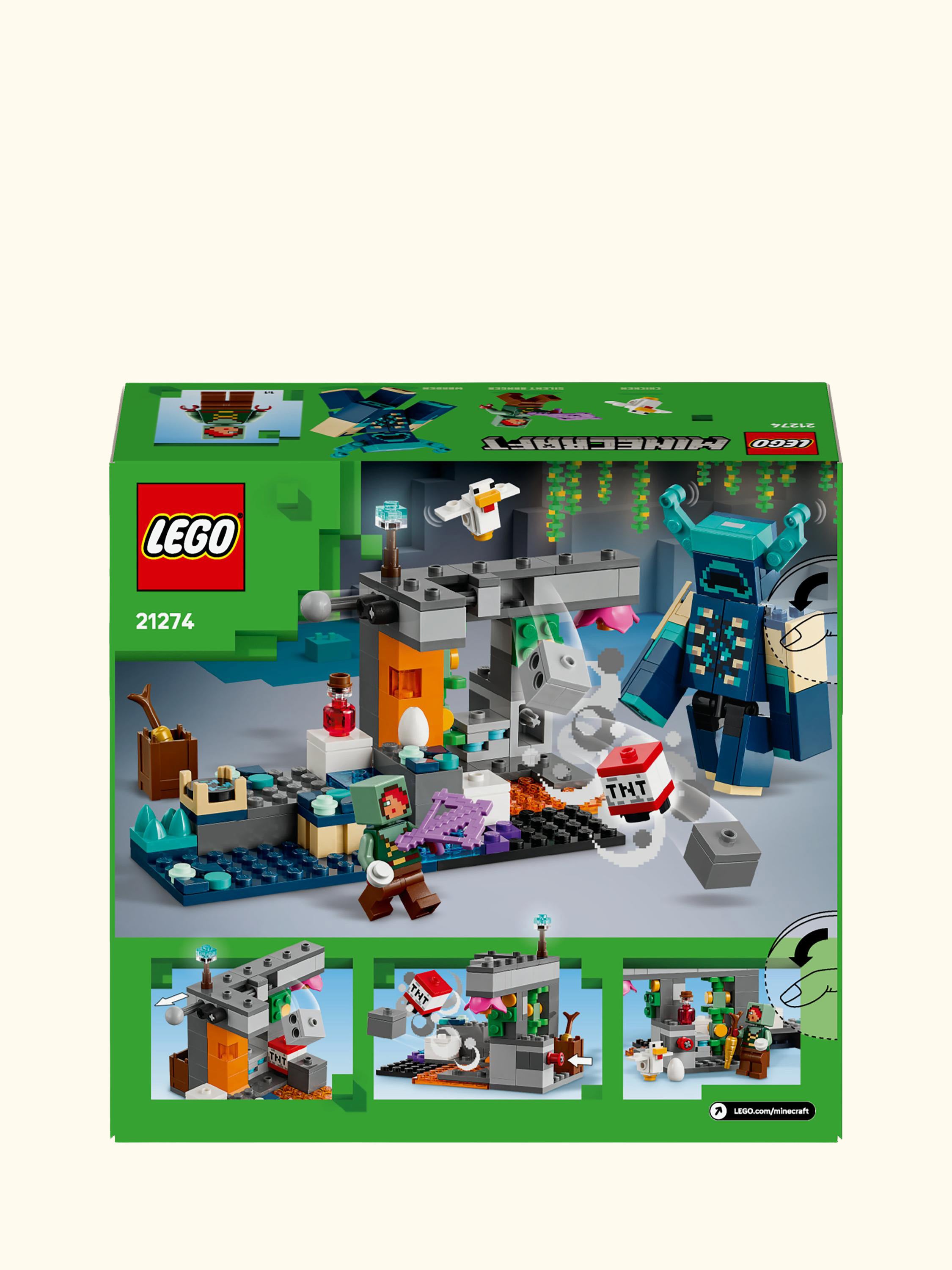 Minecraft  21274 The Warden Encounter Interactive Toy
