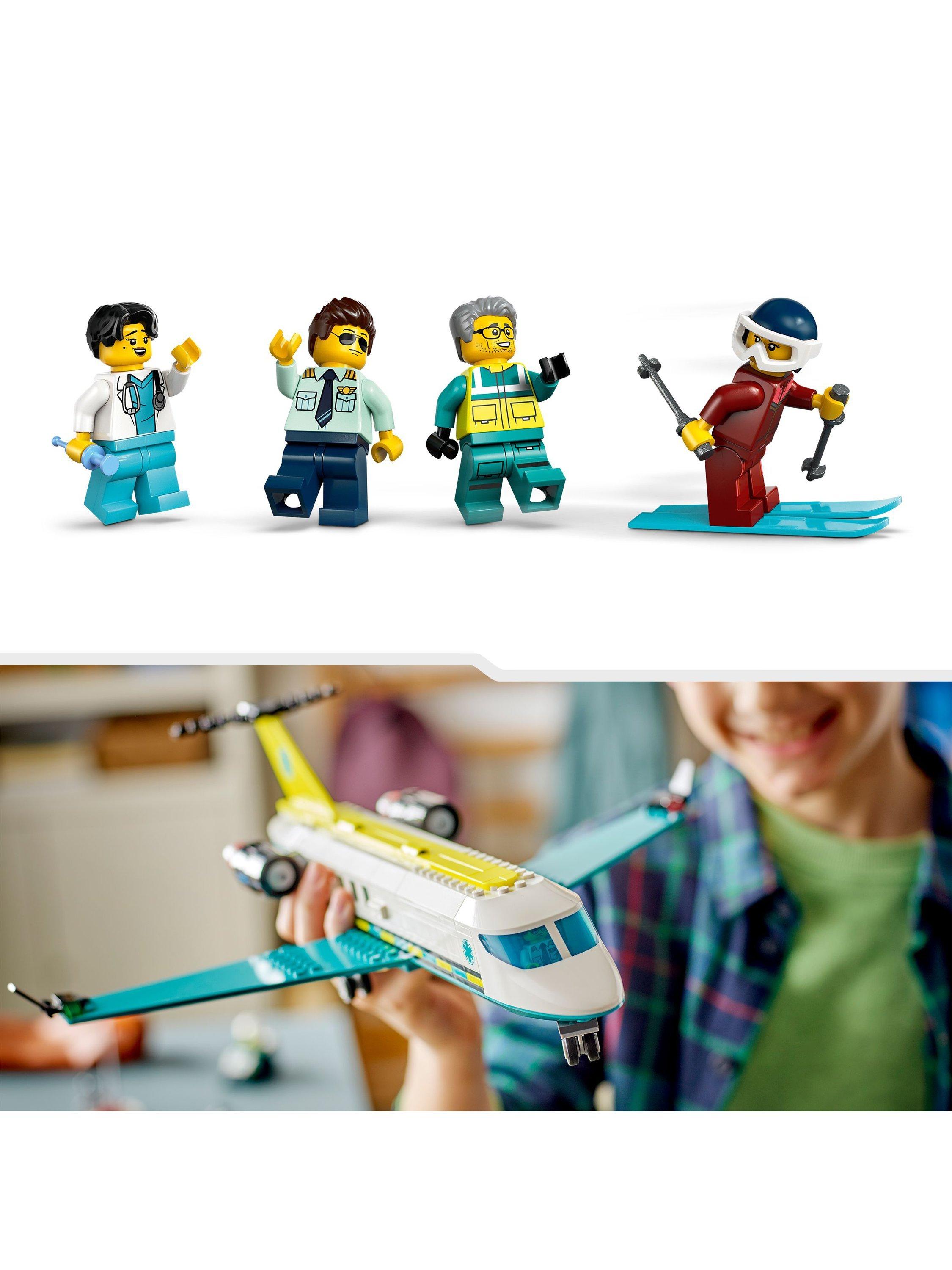 City 60465 Emergency Air Ambulance Airplane Toy