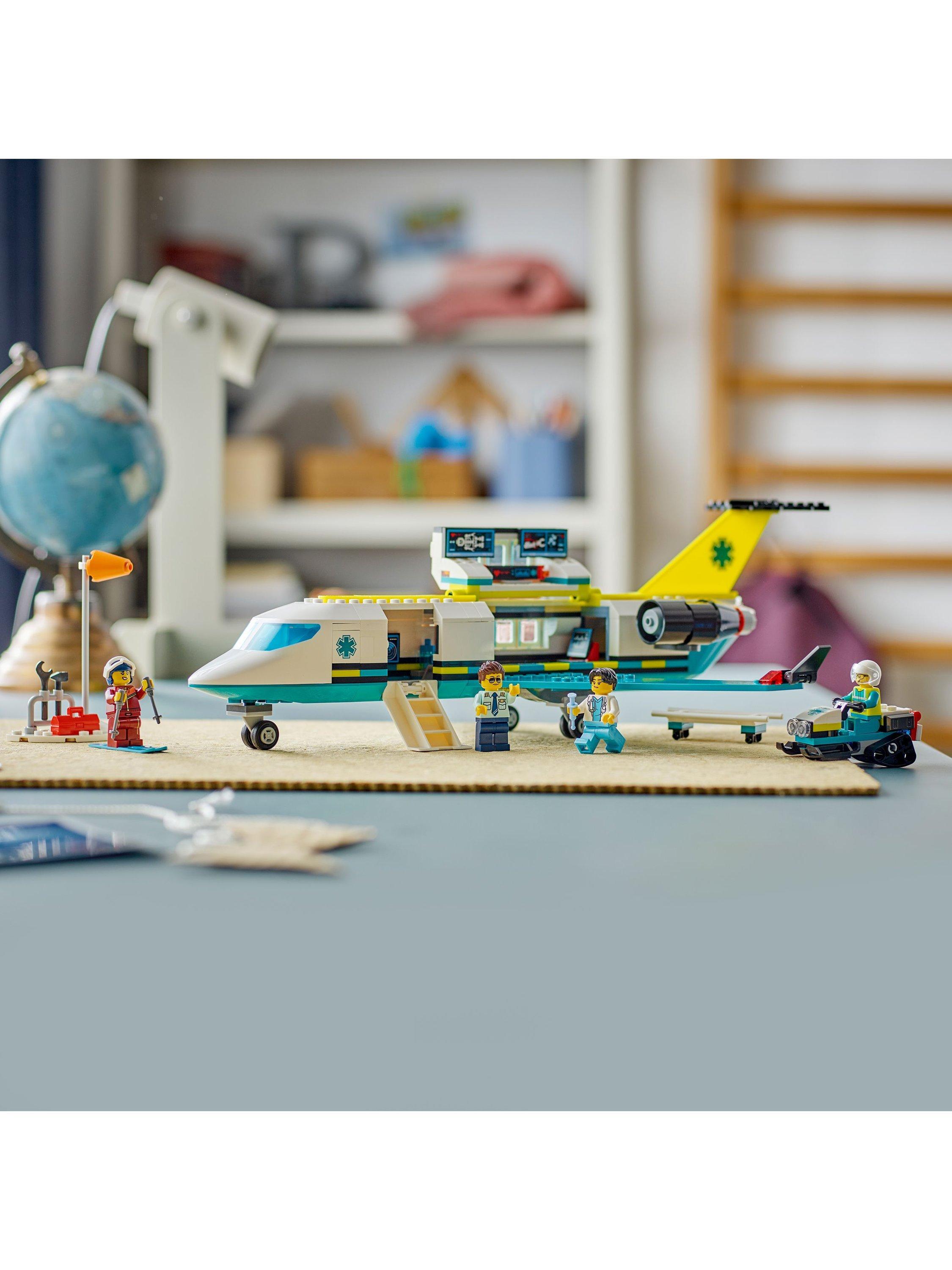 City 60465 Emergency Air Ambulance Airplane Toy