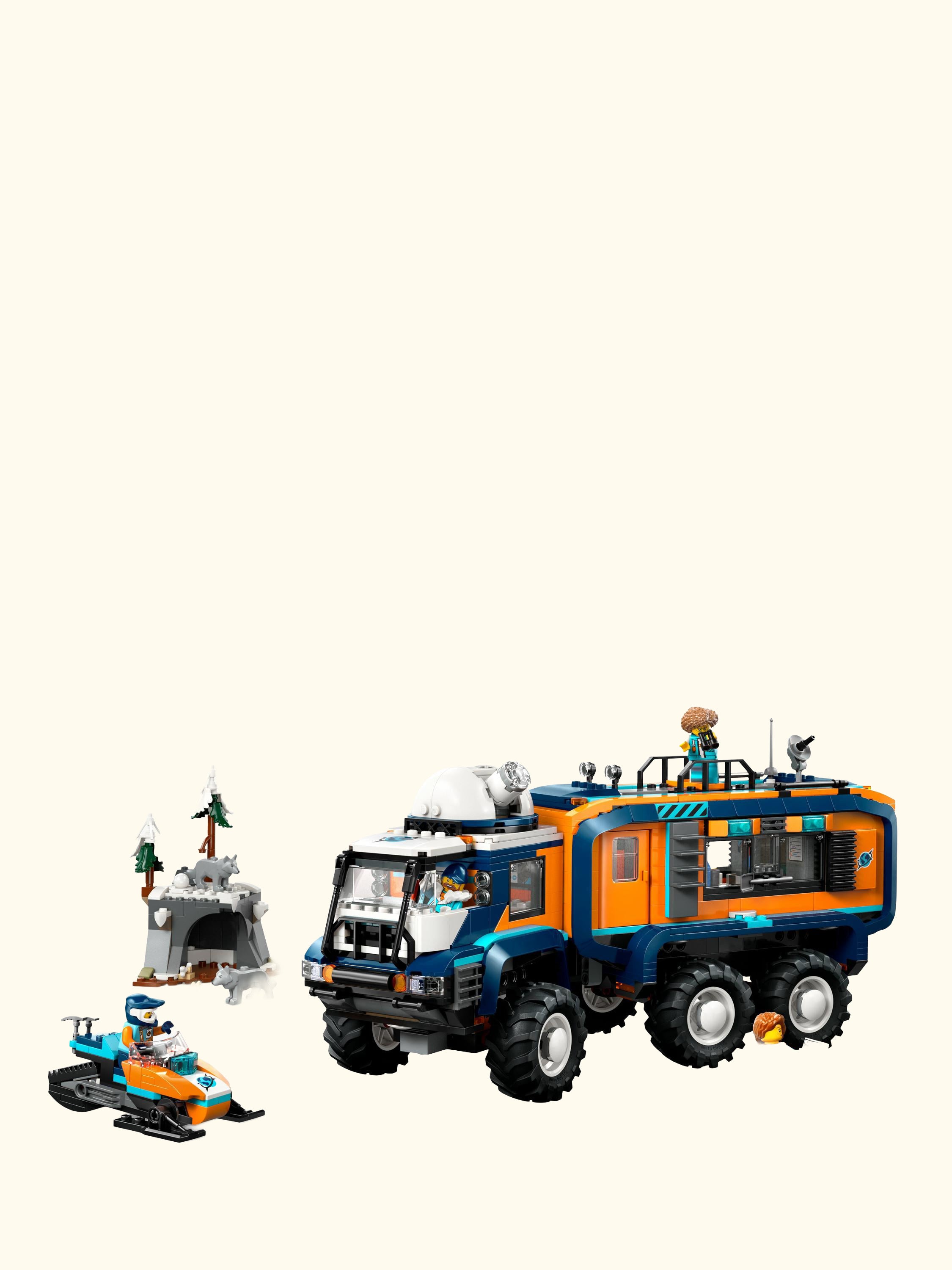 City 60471 Arctic Explorer Science Lab Truck