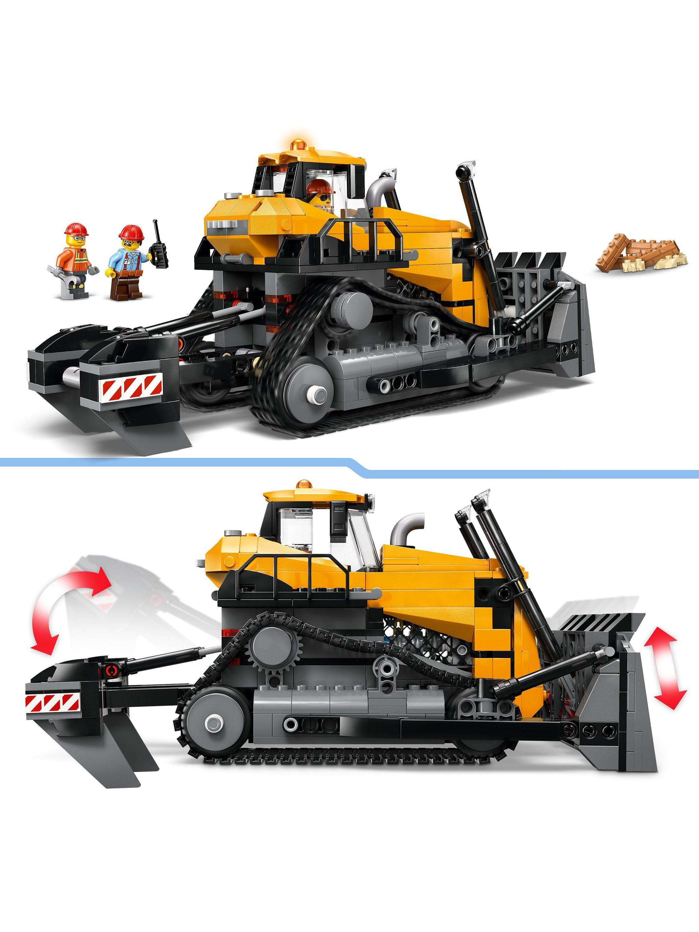 City 60466 Yellow Bulldozer Construction Vehicle Toy