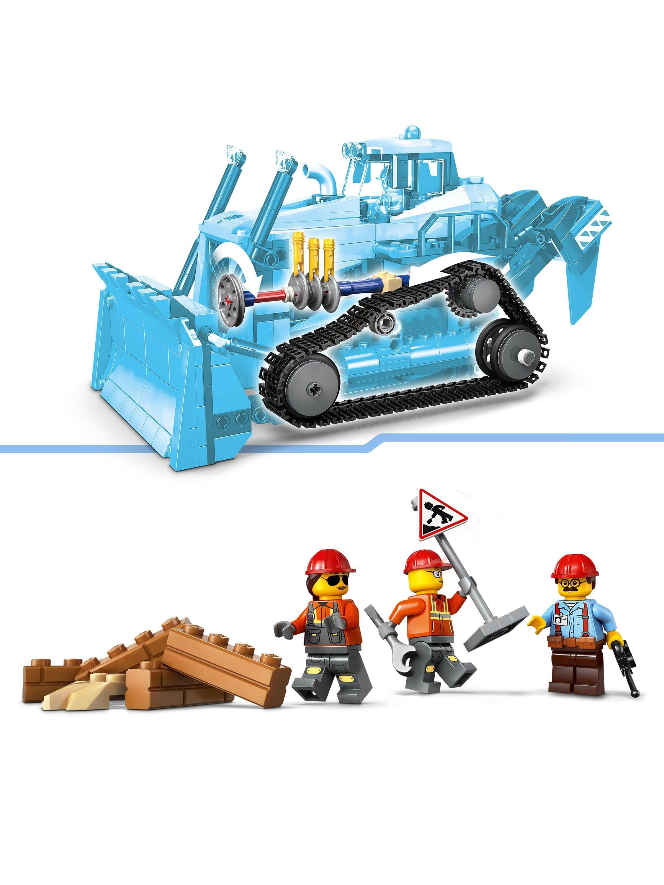City 60466 Yellow Bulldozer Construction Vehicle Toy