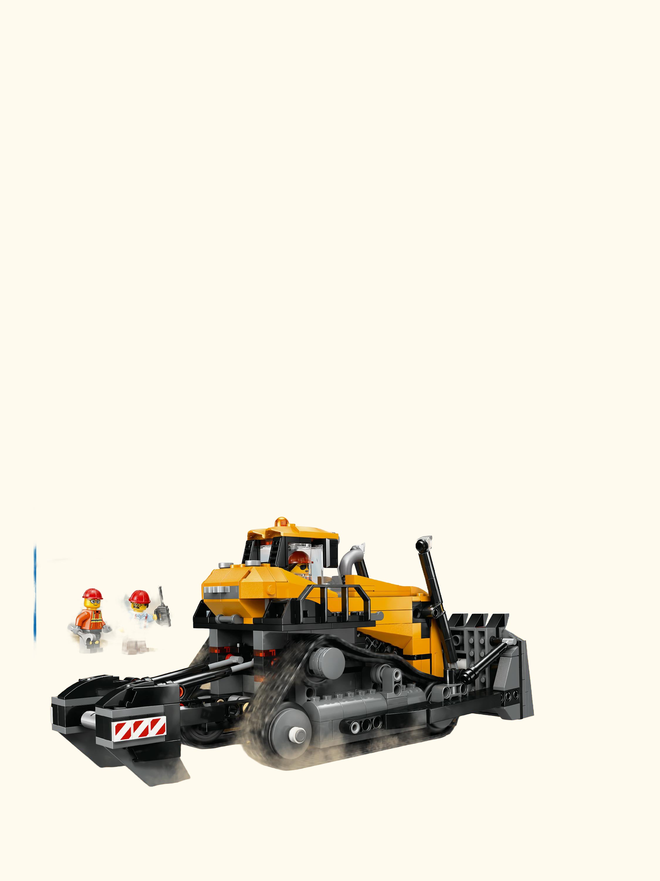City 60466 Yellow Bulldozer Construction Vehicle Toy