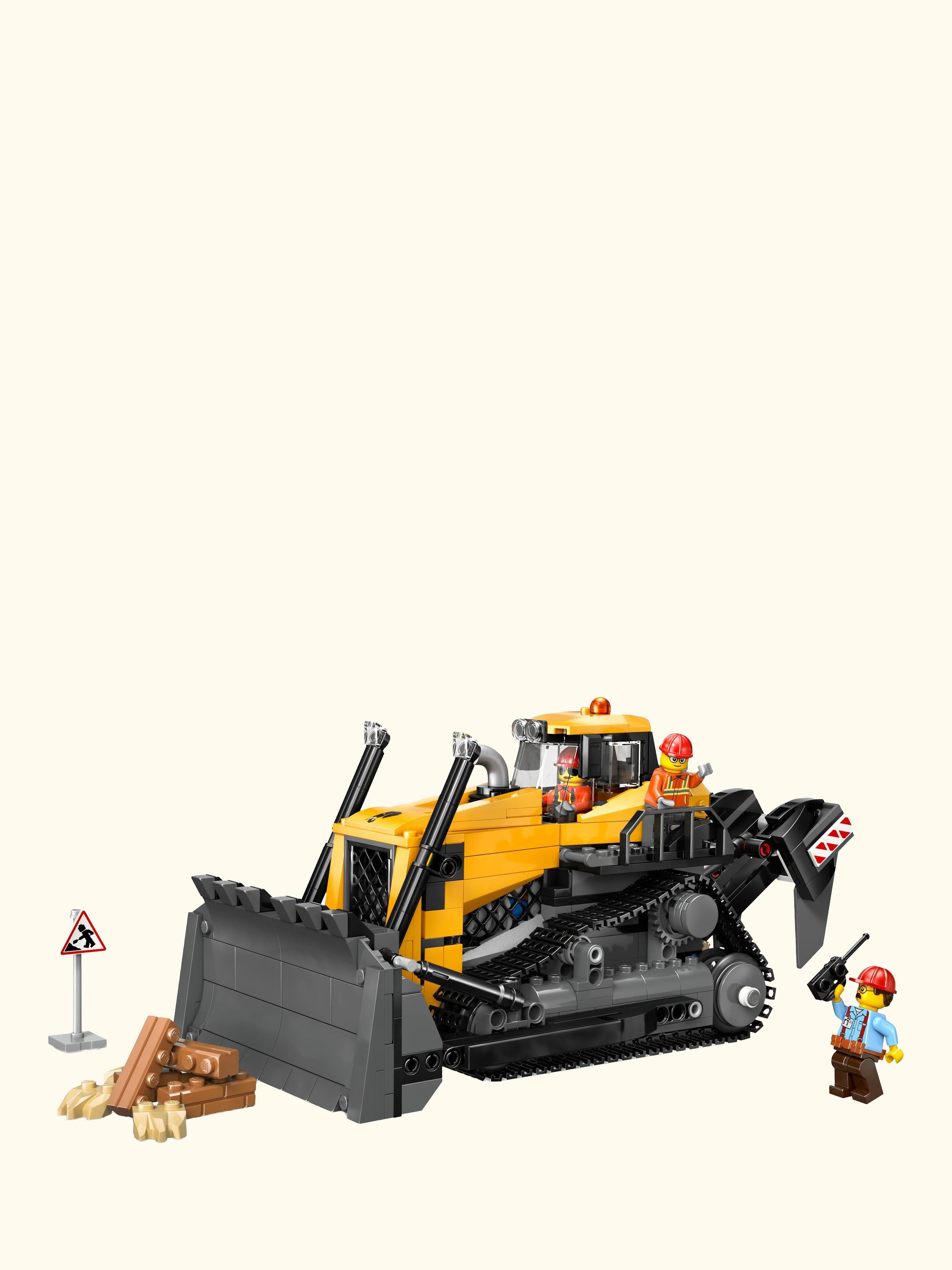 City 60466 Yellow Bulldozer Construction Vehicle Toy