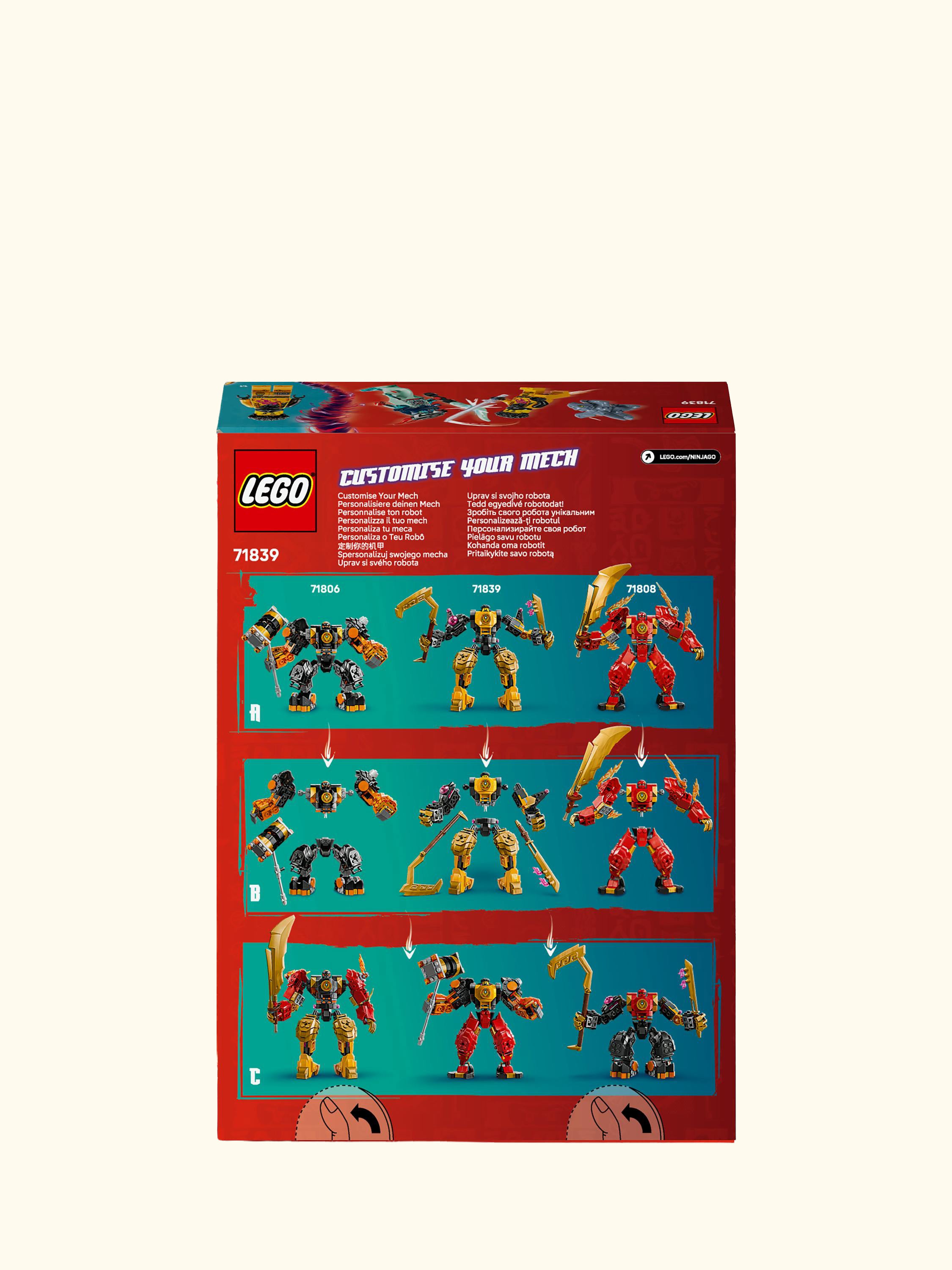 NINJAGO Arin's Spinjitzu Battle Mech, 71839