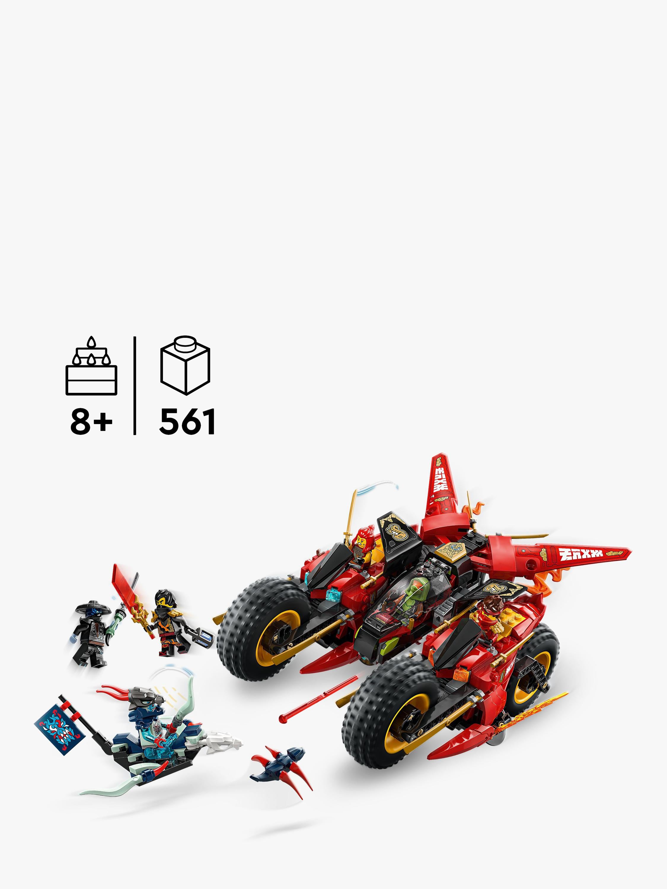 NINJAGO 71844 Dragons Rising Ninja Combat Vehicle