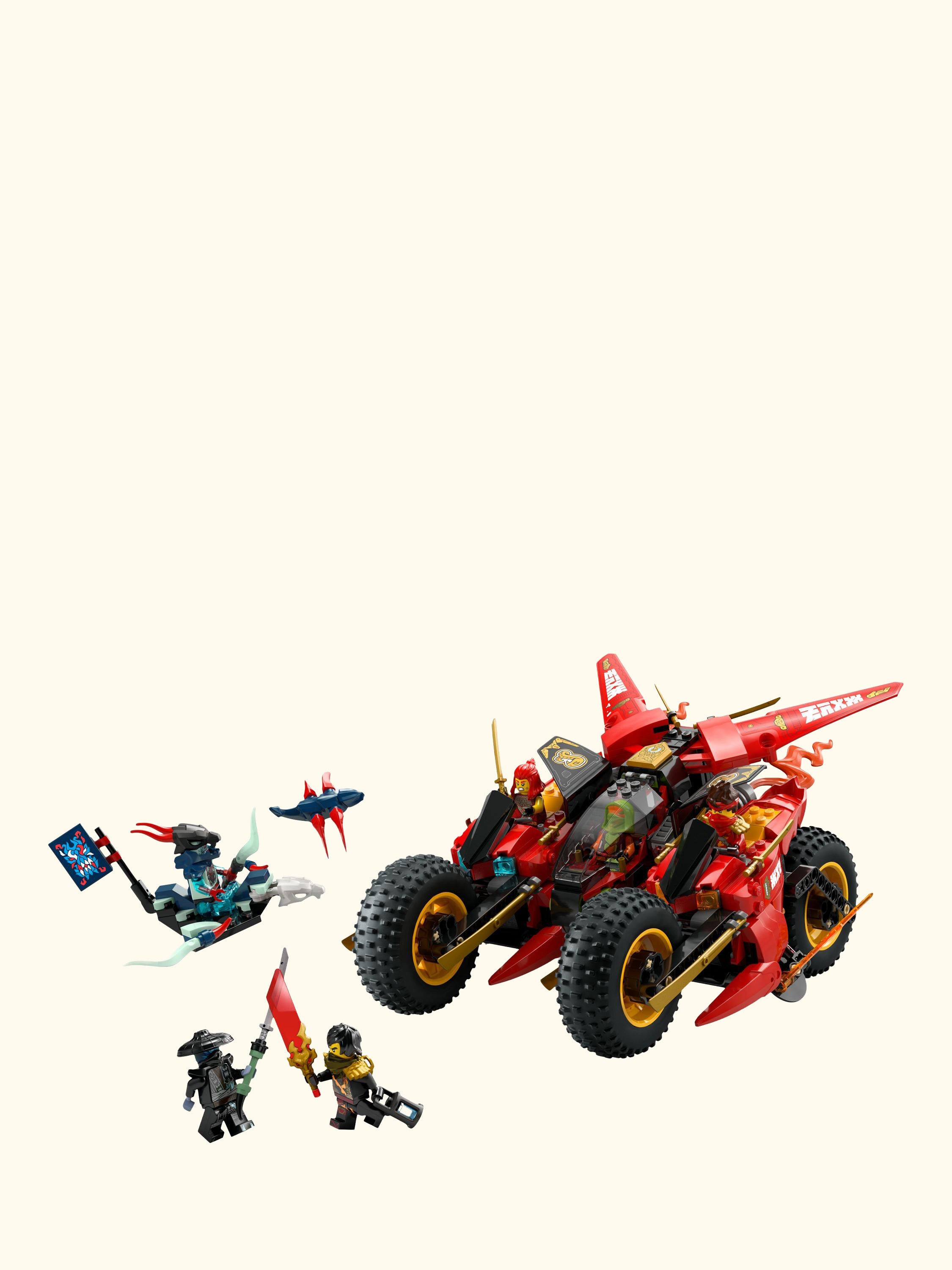 NINJAGO 71844 Dragons Rising Ninja Combat Vehicle
