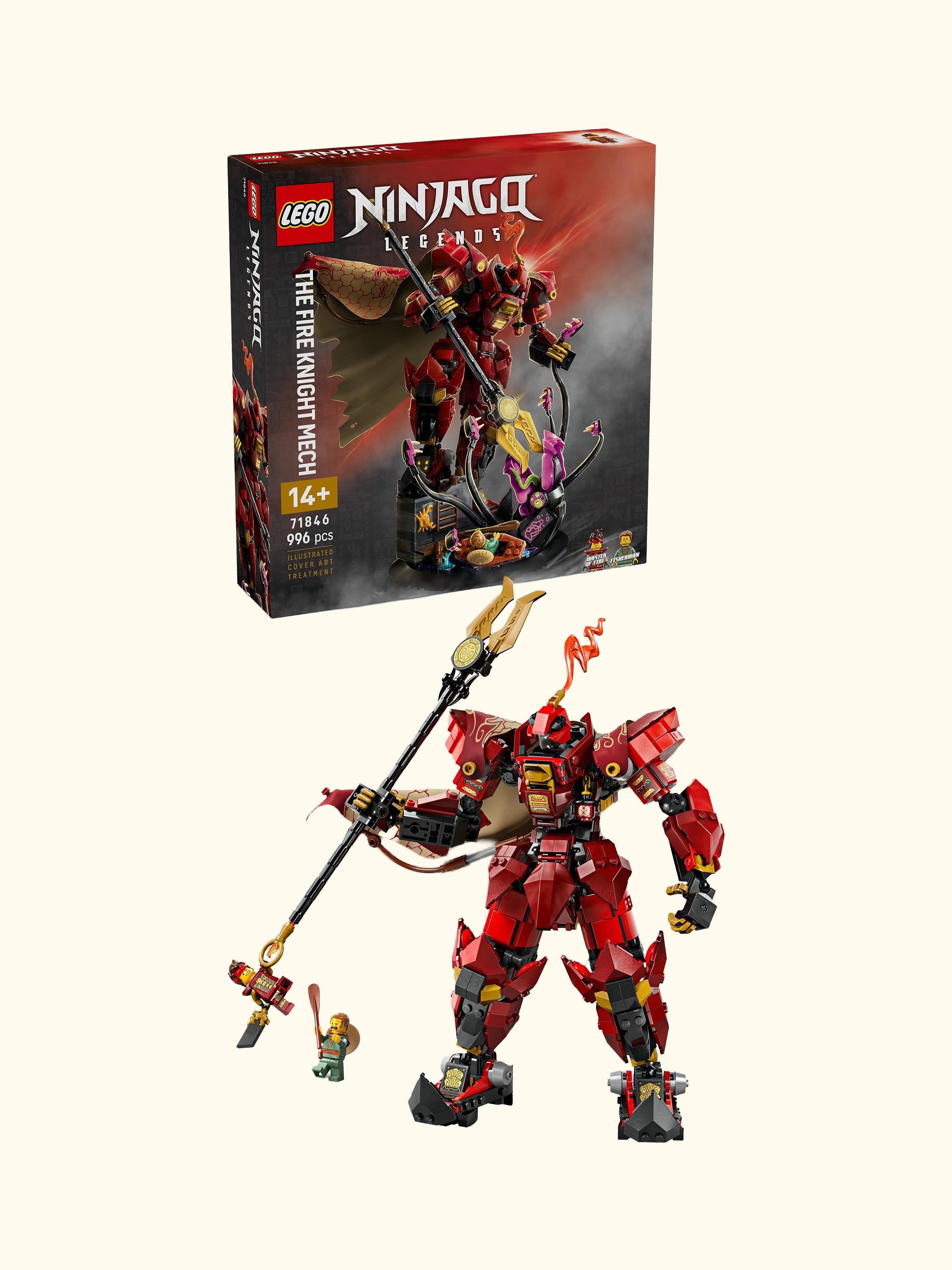 NINJAGO The Fire Knight Mech 71846