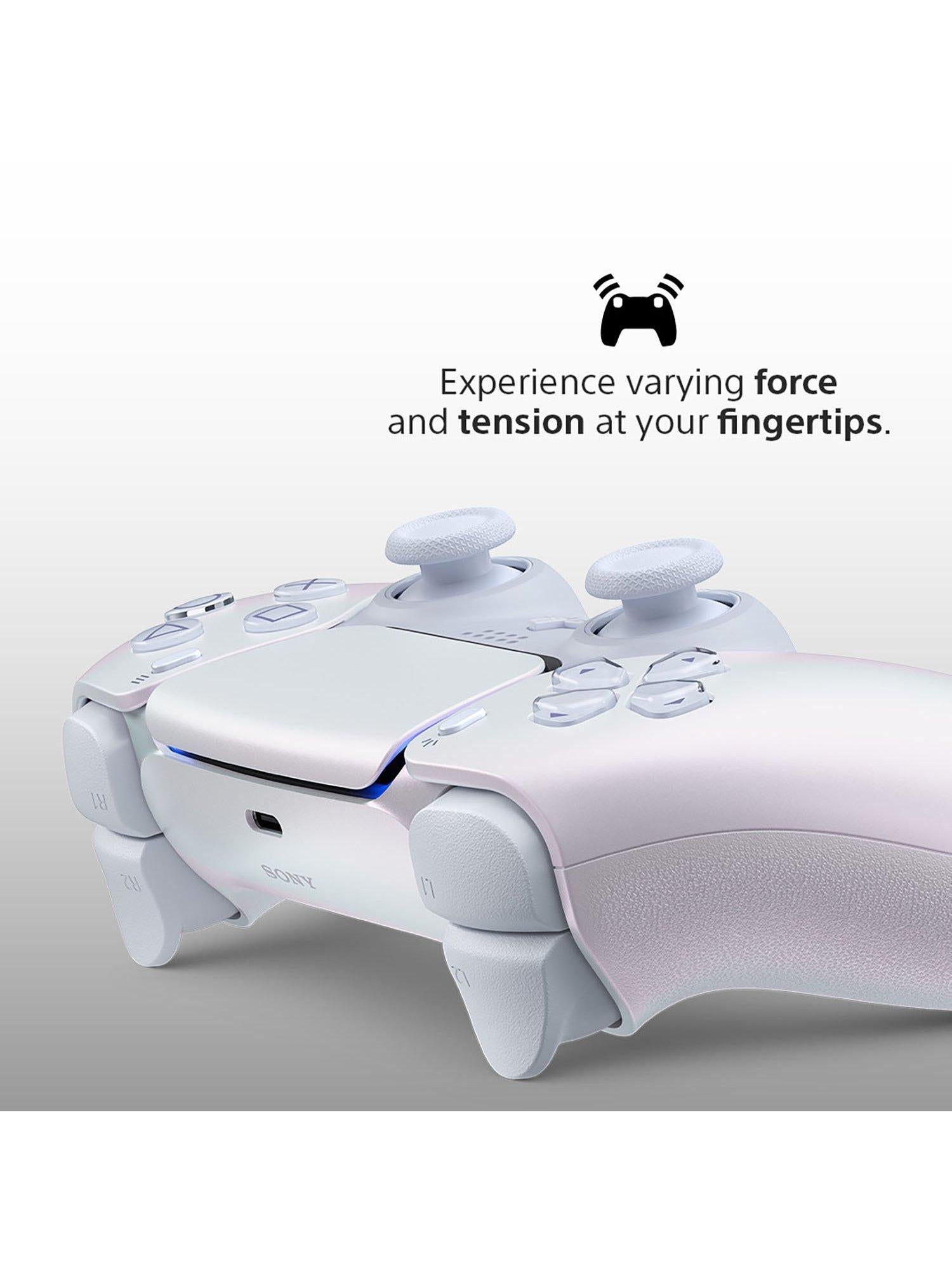 PlayStation 5 DualSense Wireless Controller, Pearl