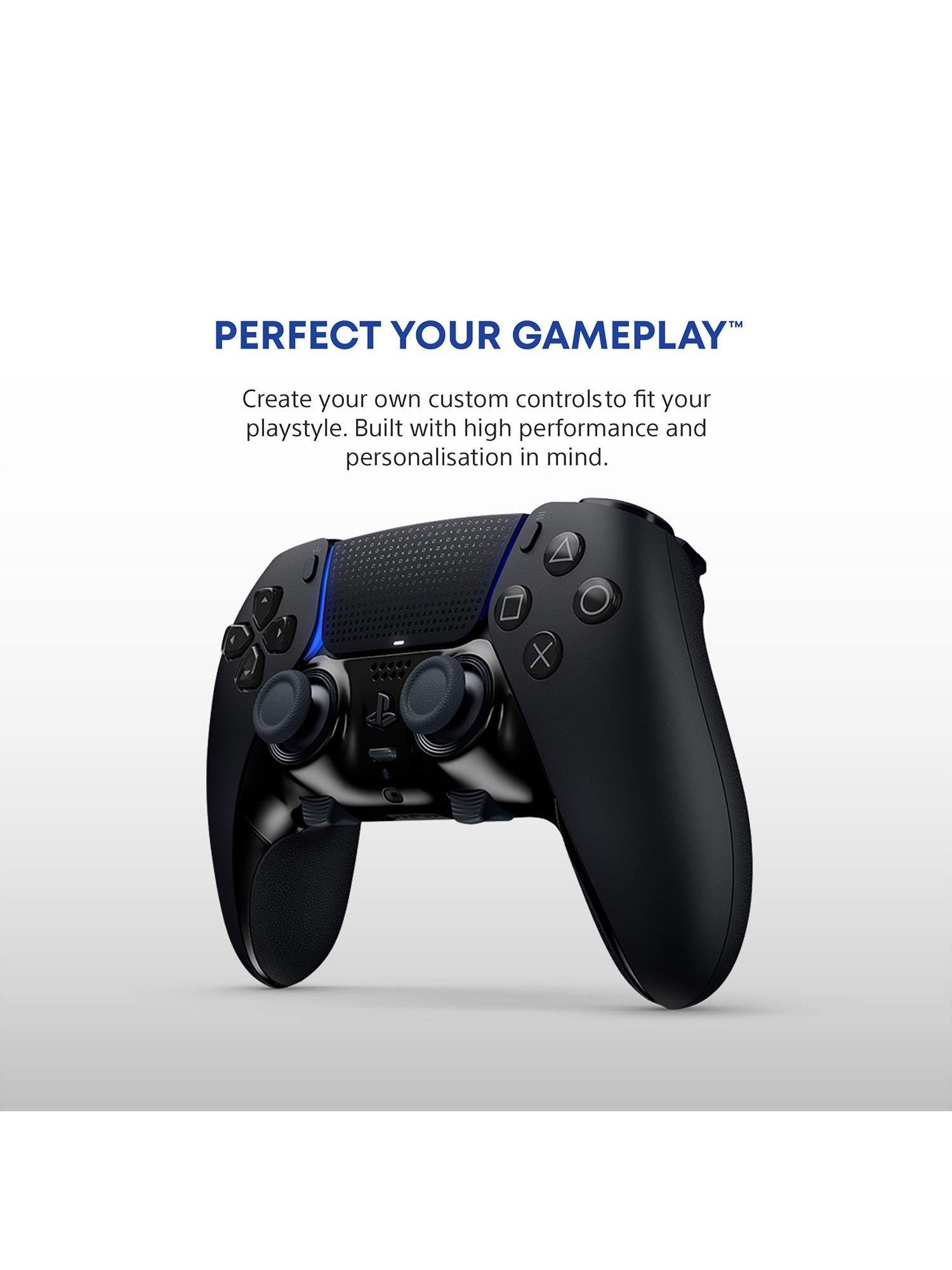 PlayStation 5 DualSense Edge Wireless Controller, Black