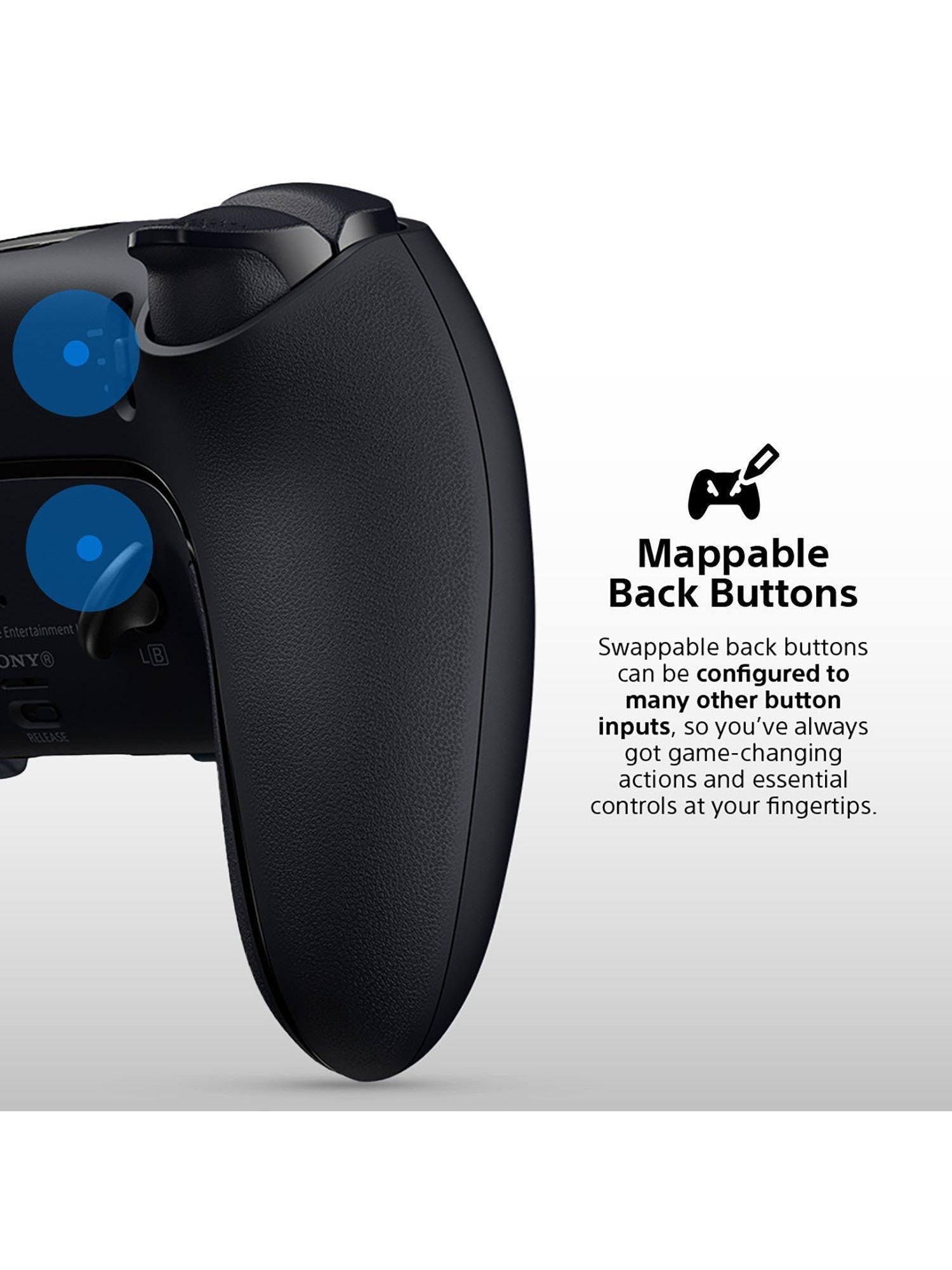 PlayStation 5 DualSense Edge Wireless Controller, Black