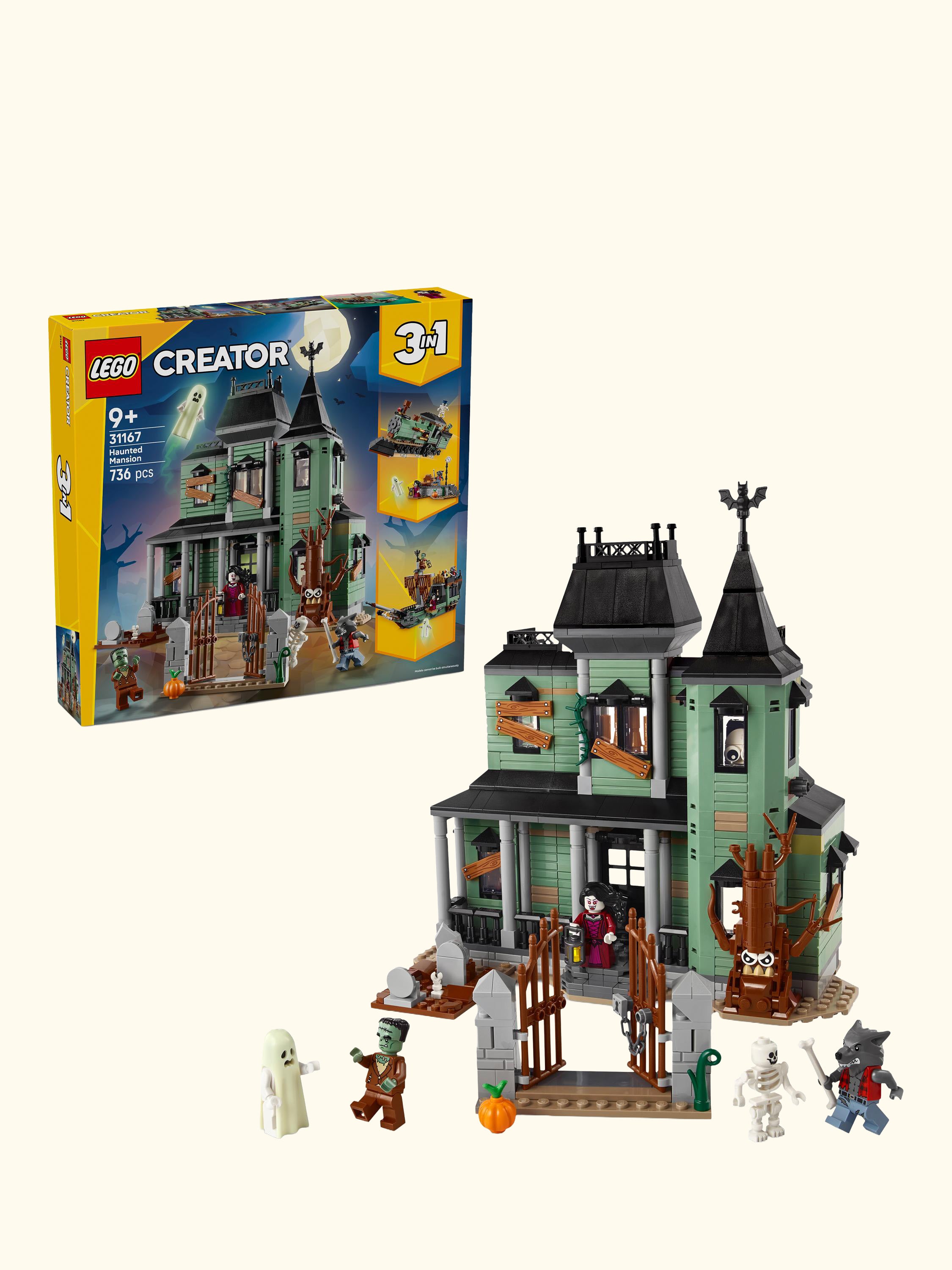 Creator 31167 3-in-1 Haunted Mansion Interactive Toy