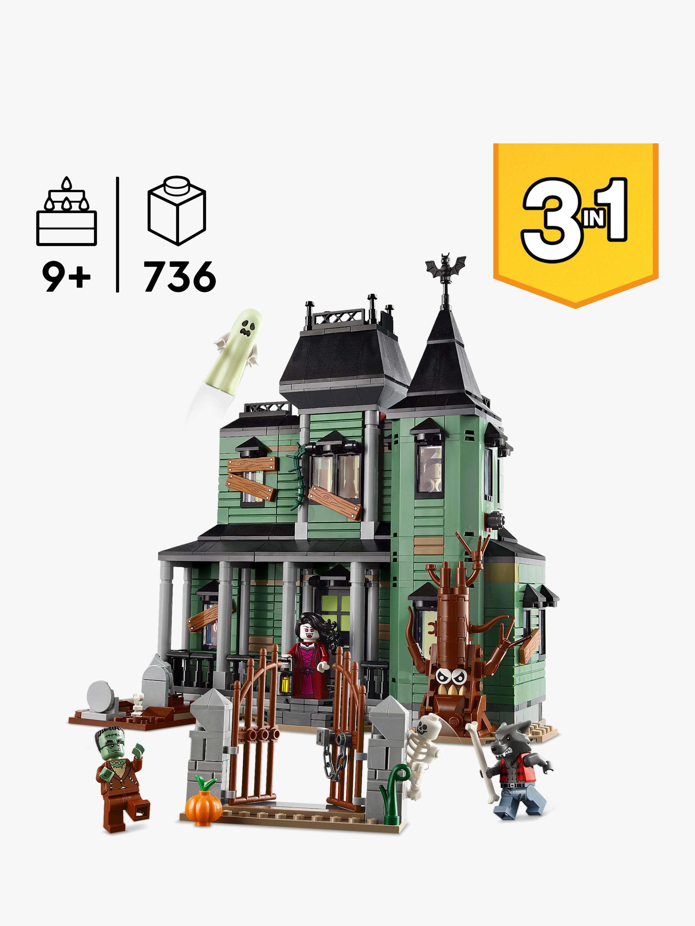 Creator 31167 3-in-1 Haunted Mansion Interactive Toy