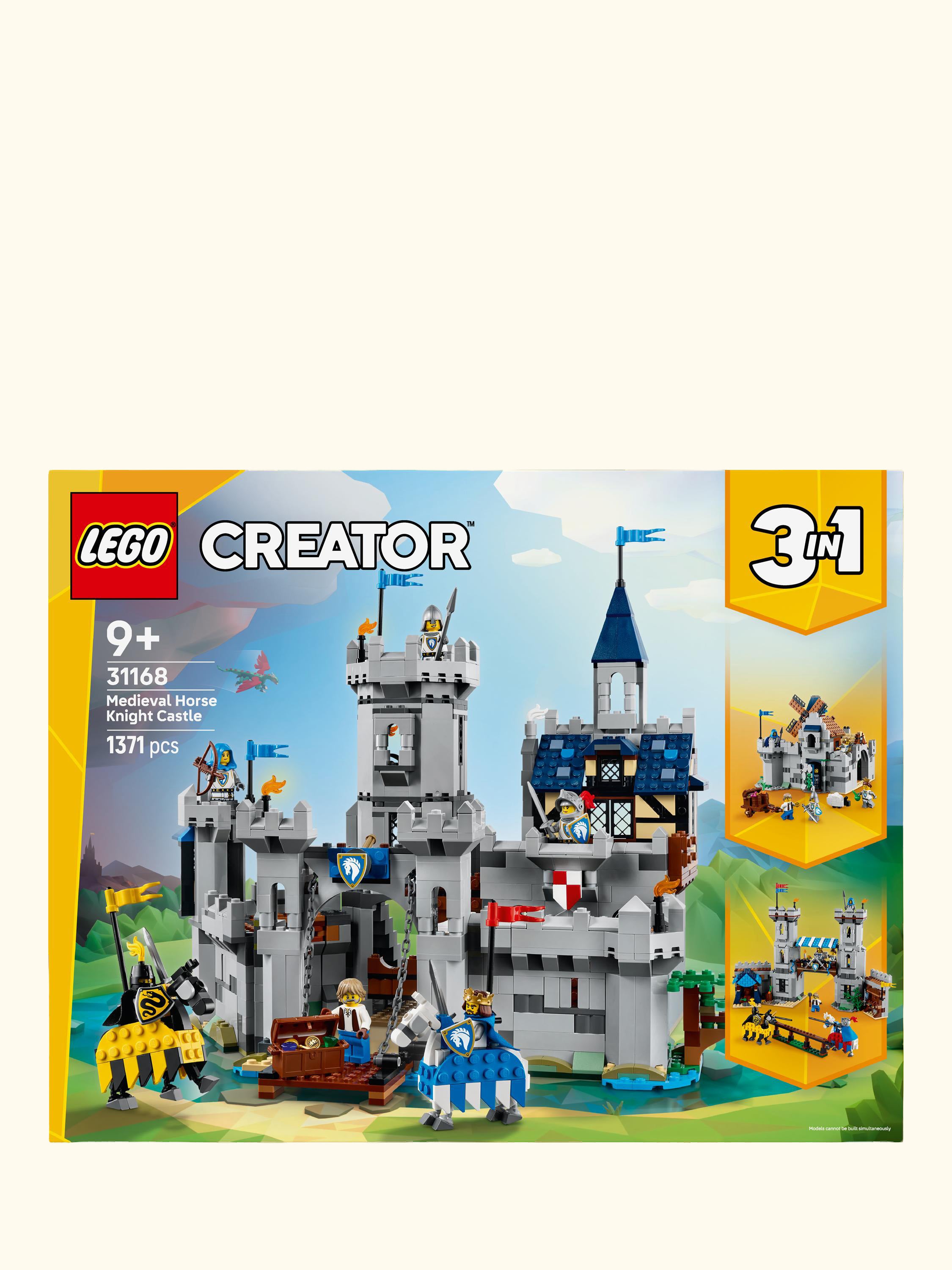 Creator 31168 3-in-1 Medieval Horse Knight Castle