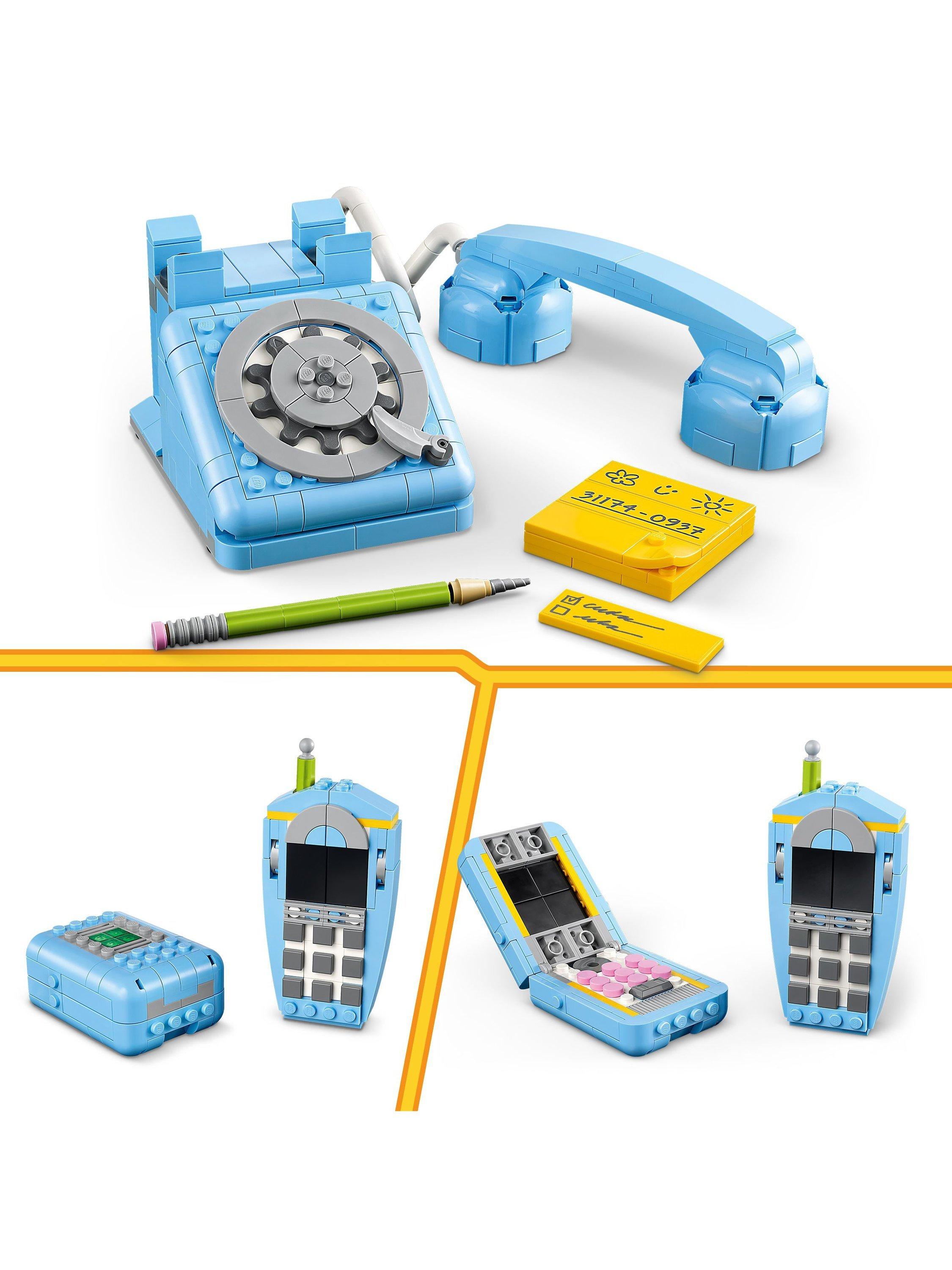 Creator 31174 Retro Telephone 3-in-1 Building Toy Set
