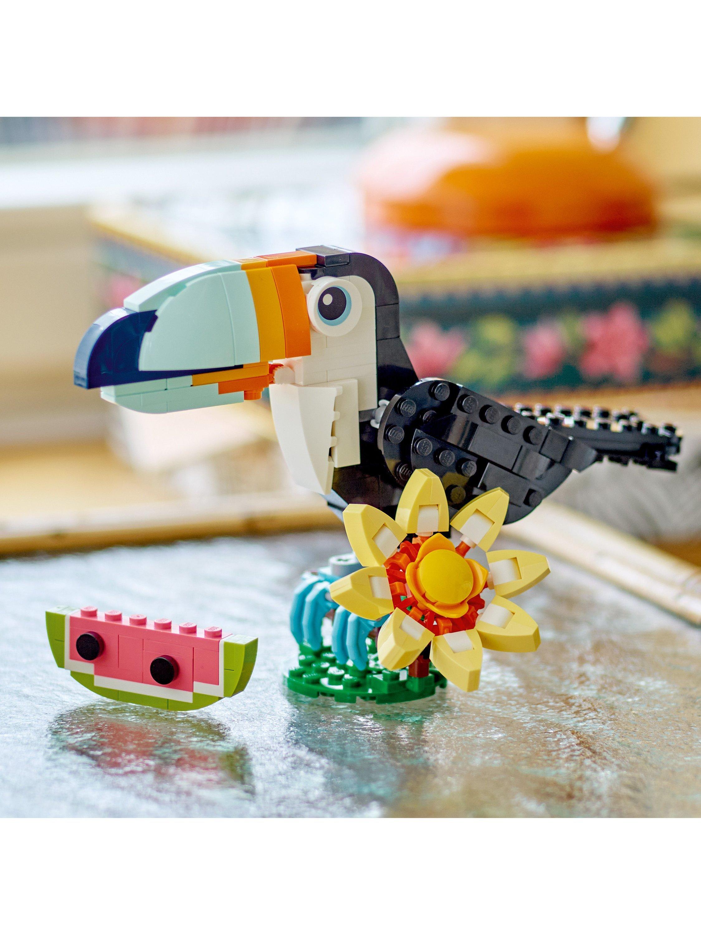 Creator 31173 3-in-1 Wild Animals Tropical Toucan Building Toy