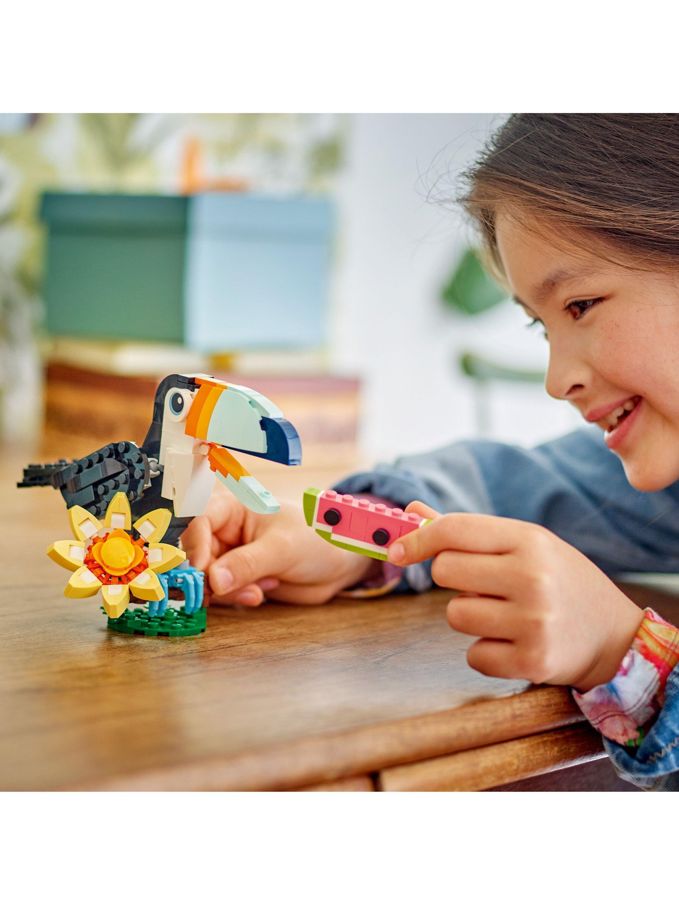 Creator 31173 3-in-1 Wild Animals Tropical Toucan Building Toy