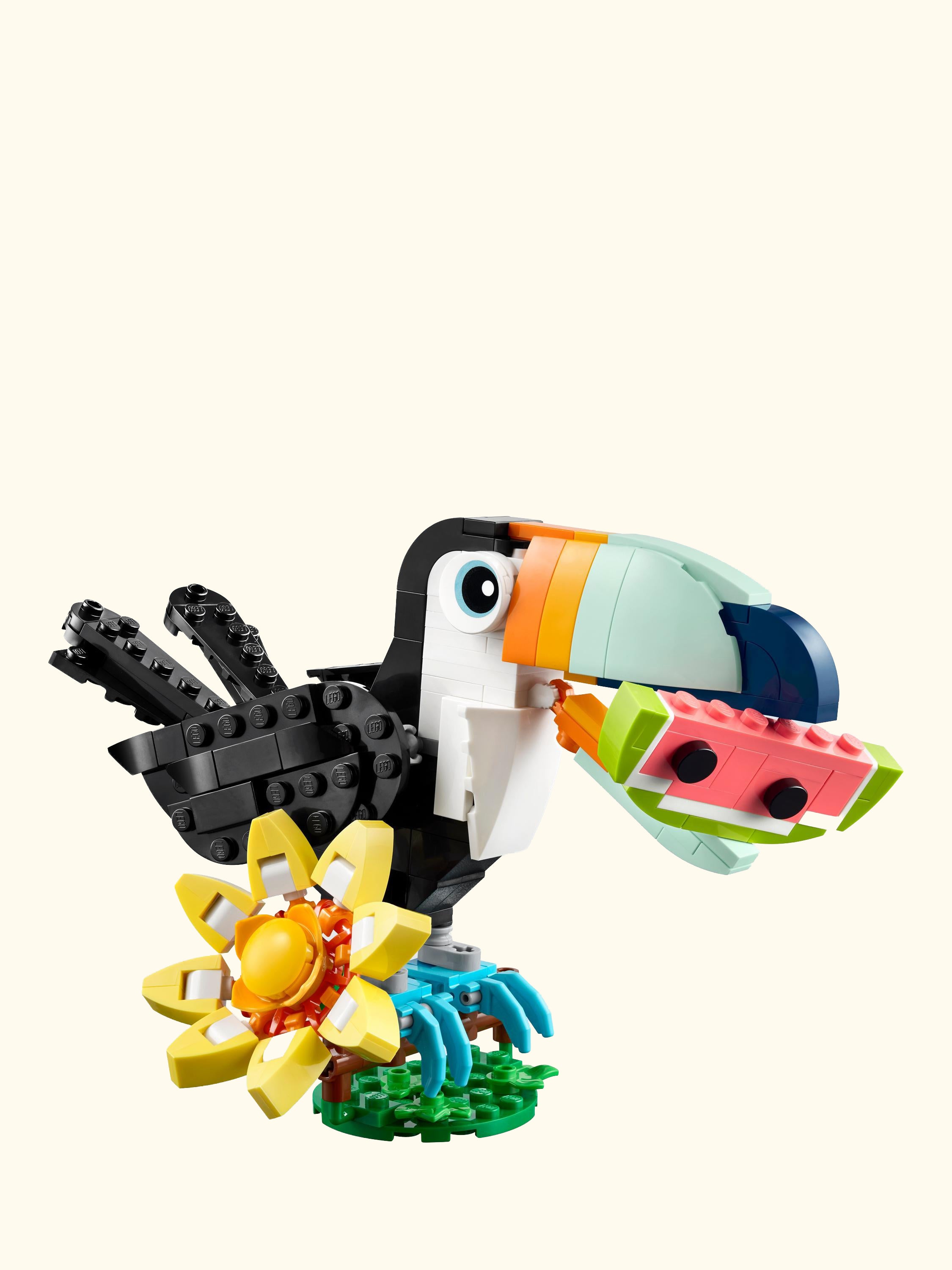 Creator 31173 3-in-1 Wild Animals Tropical Toucan Building Toy