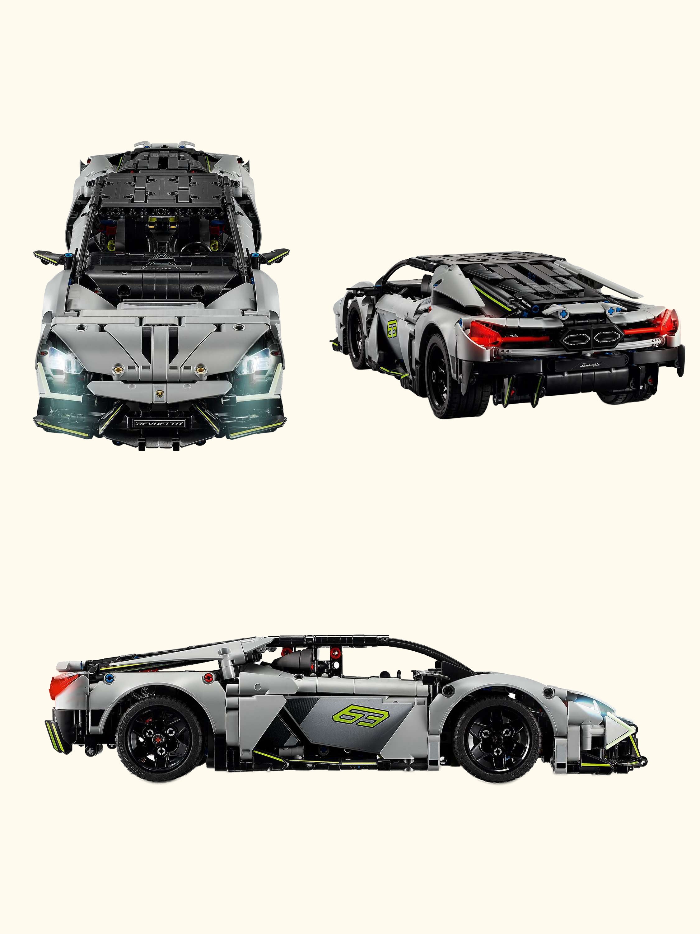 Technic 42214 Lamborghini Revuelto Super Remote Control Sports Car Toy