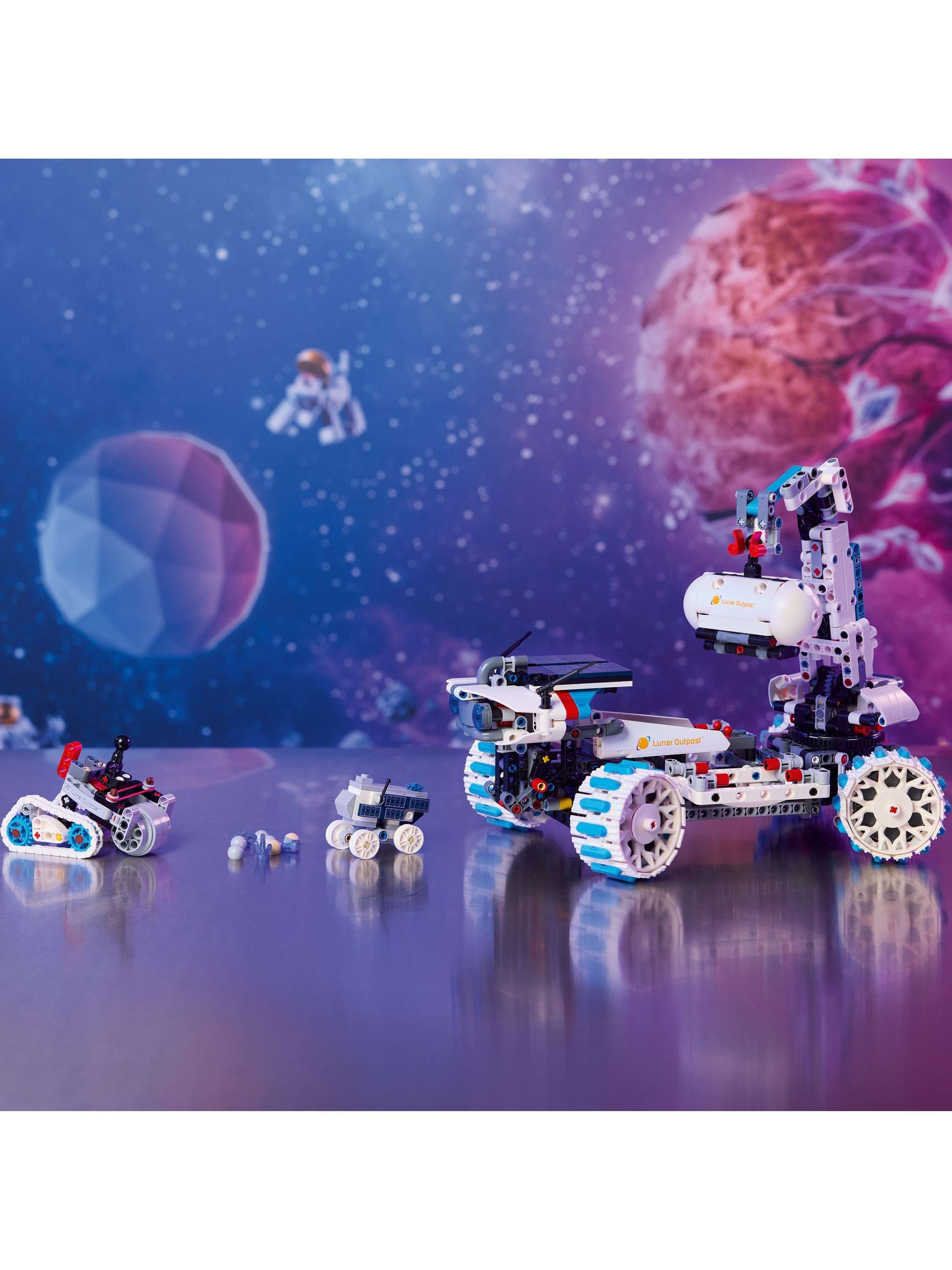 Technic 42211 Lunar Outpost Moon Rover Space Vehicle
