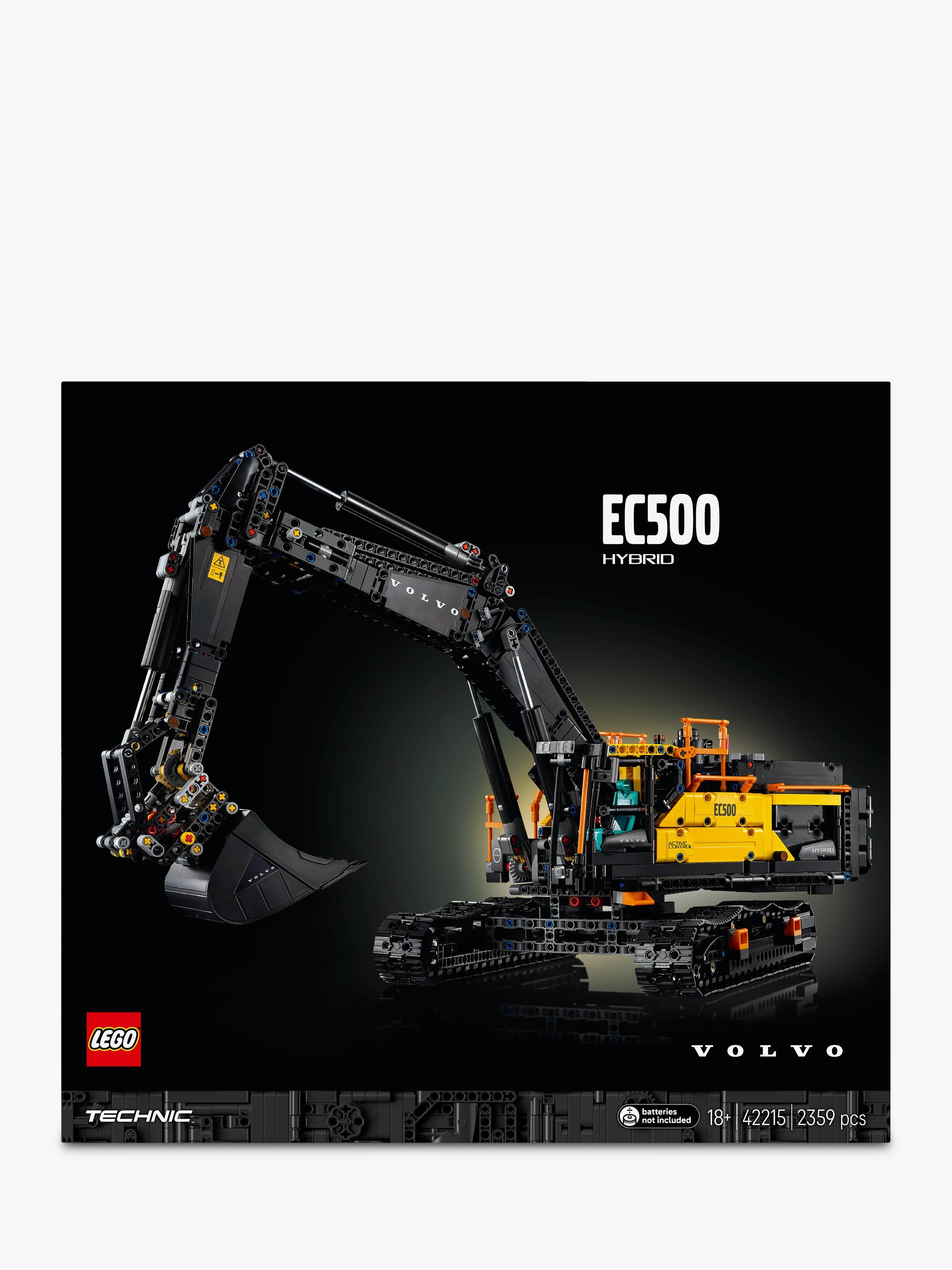 Technic 42215 Volvo EC500 Hybrid Excavator Set