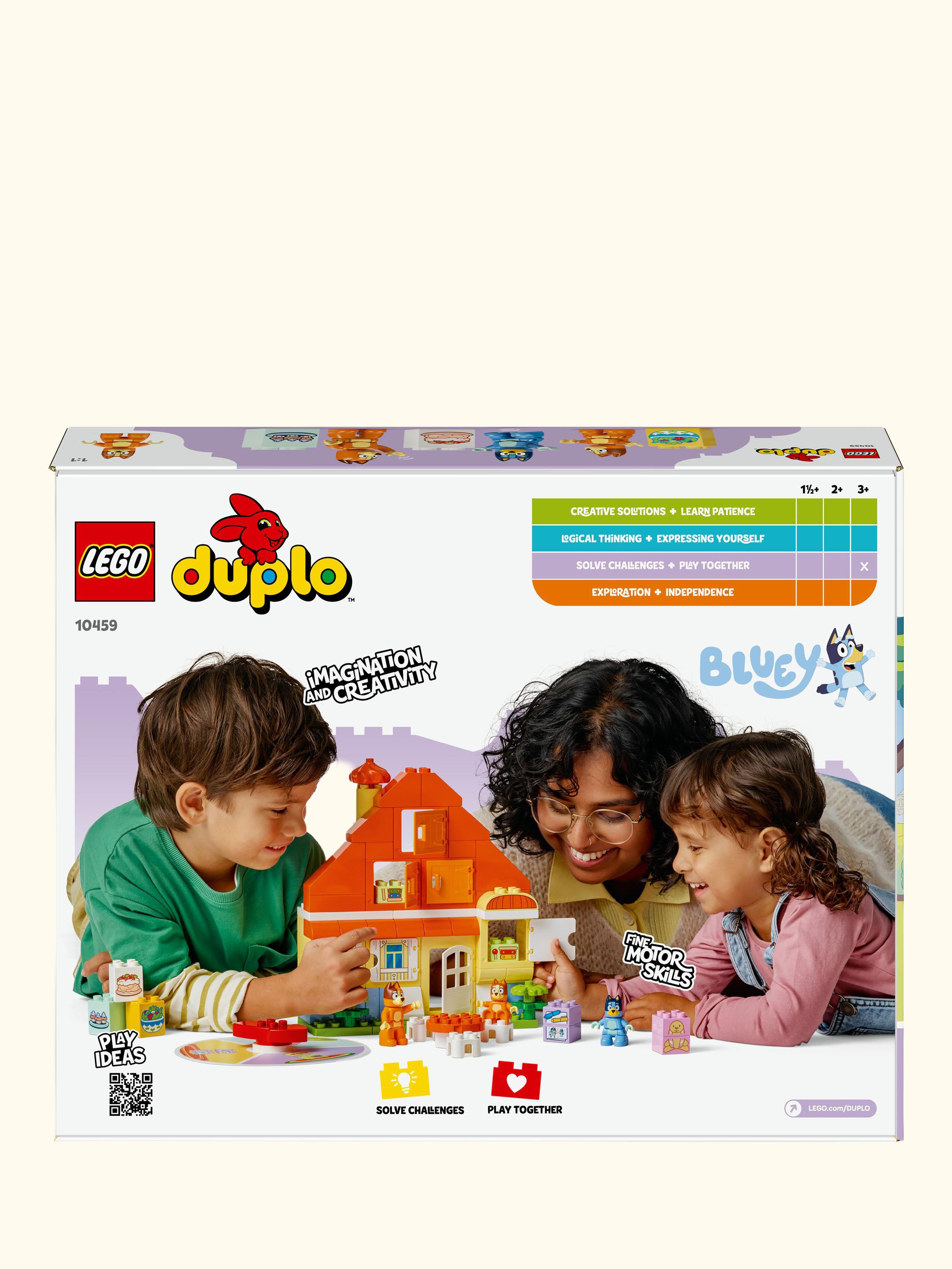 DUPLO Bluey's Family House with Memory Game 10459