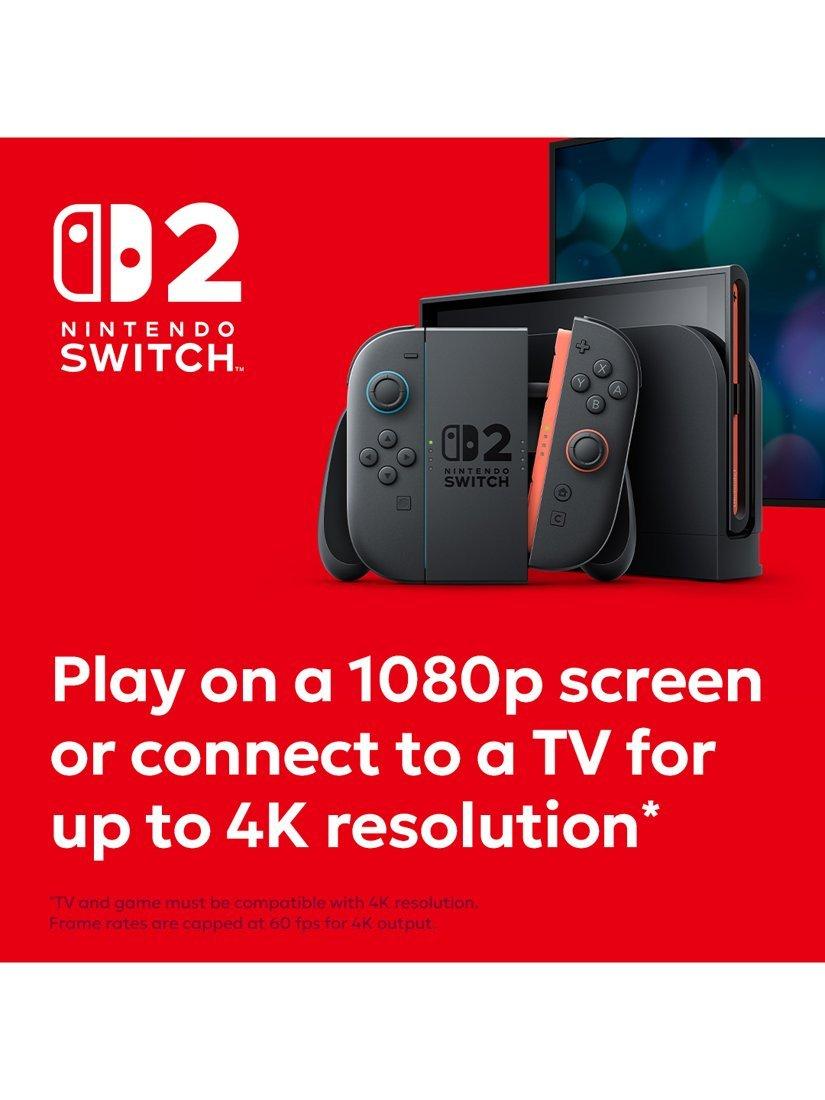 Switch 2 256GB Console with Joy-Con 2, Black