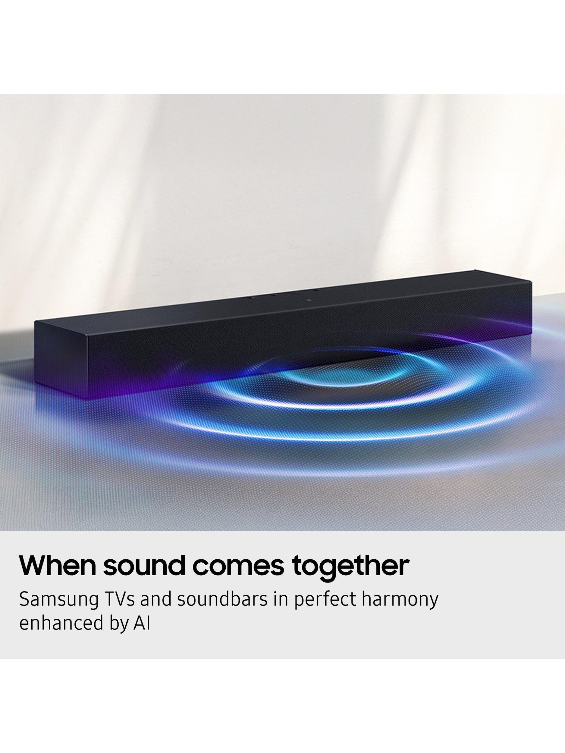 HW-B400F Bluetooth NFC All-in-One Soundbar, Black