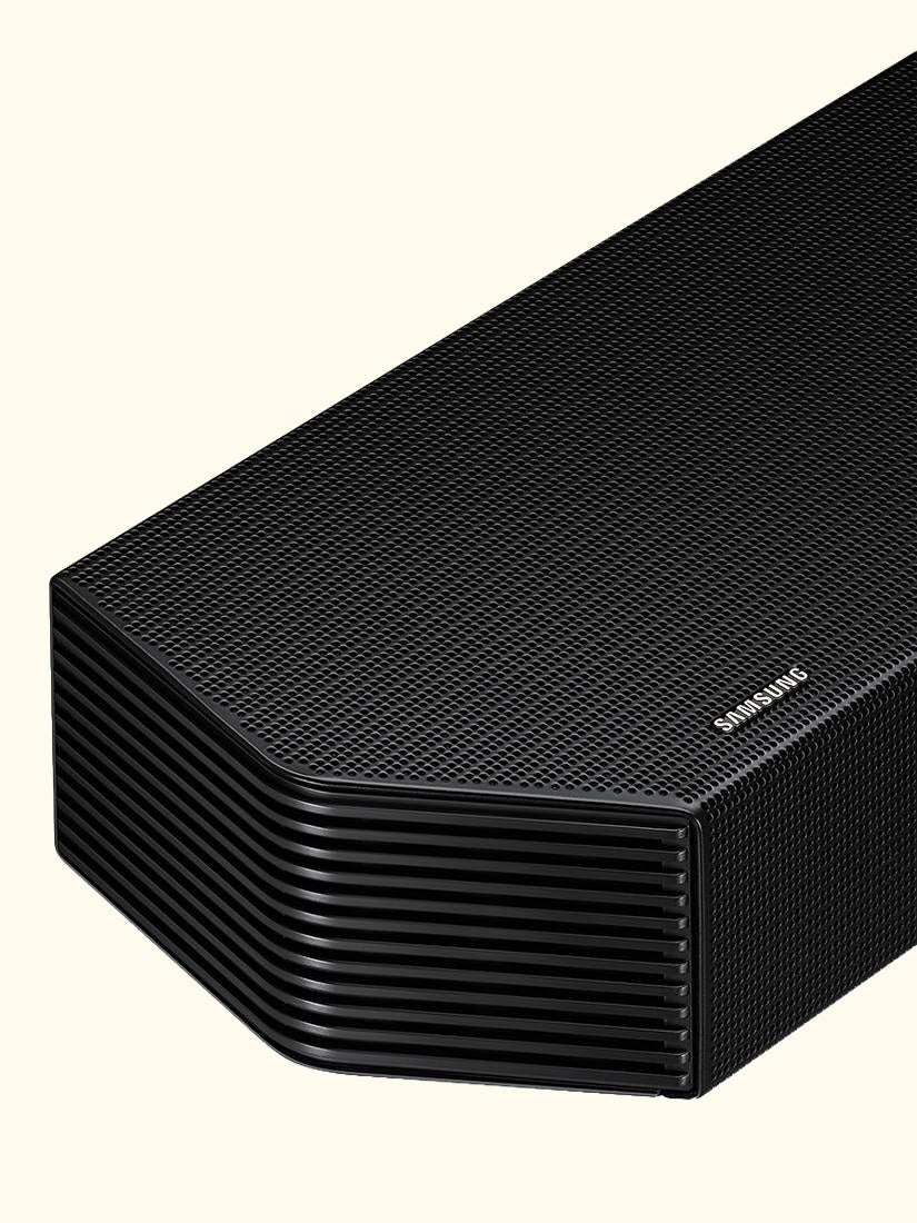 HW-Q800F Bluetooth Wi-Fi Cinematic Soundbar with Dolby Atmos, DTS:X & Wireless Subwoofer, Black