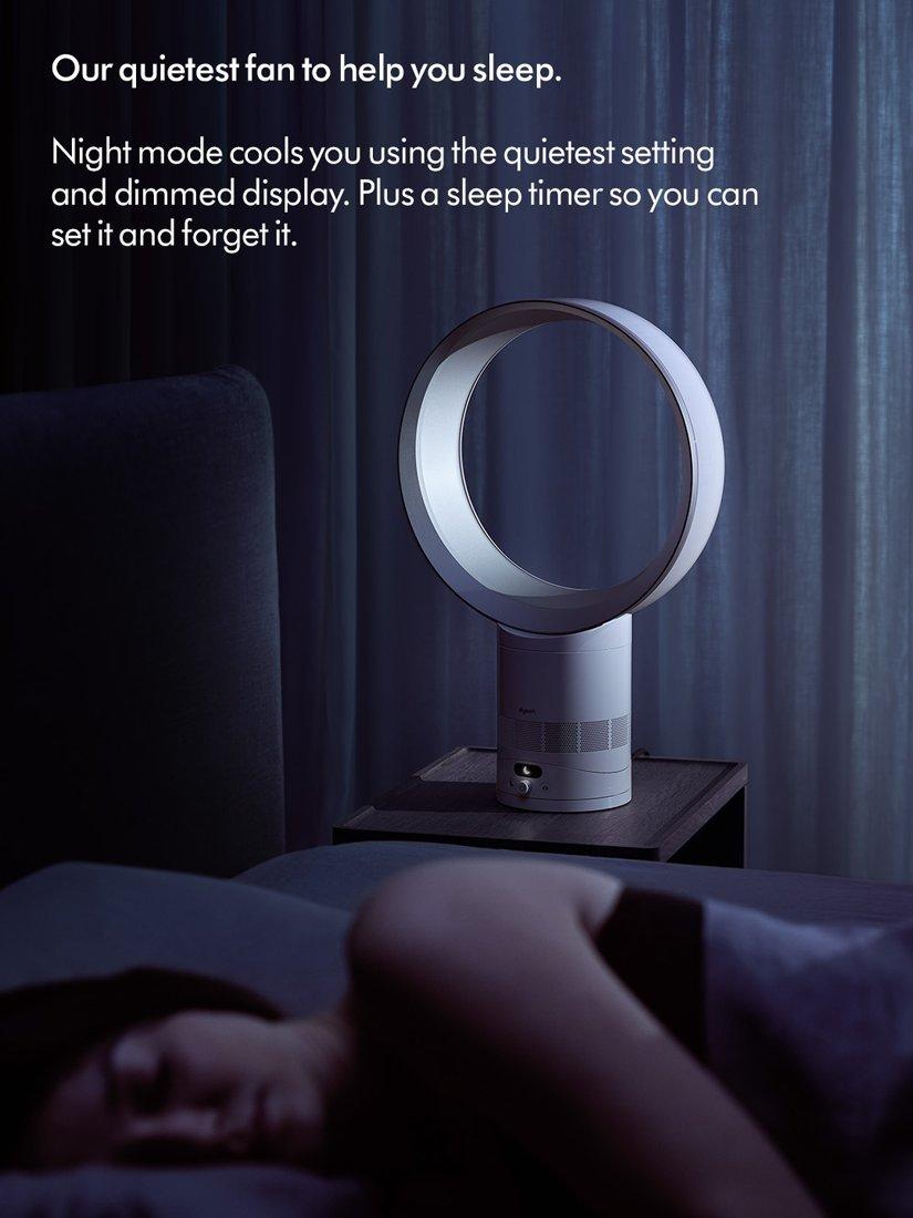 Cool CF1 Desk Fan, White/Silver