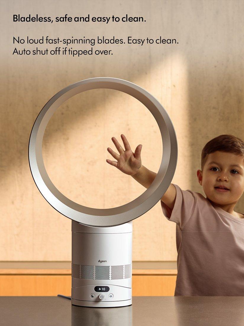 Cool CF1 Desk Fan, White/Silver
