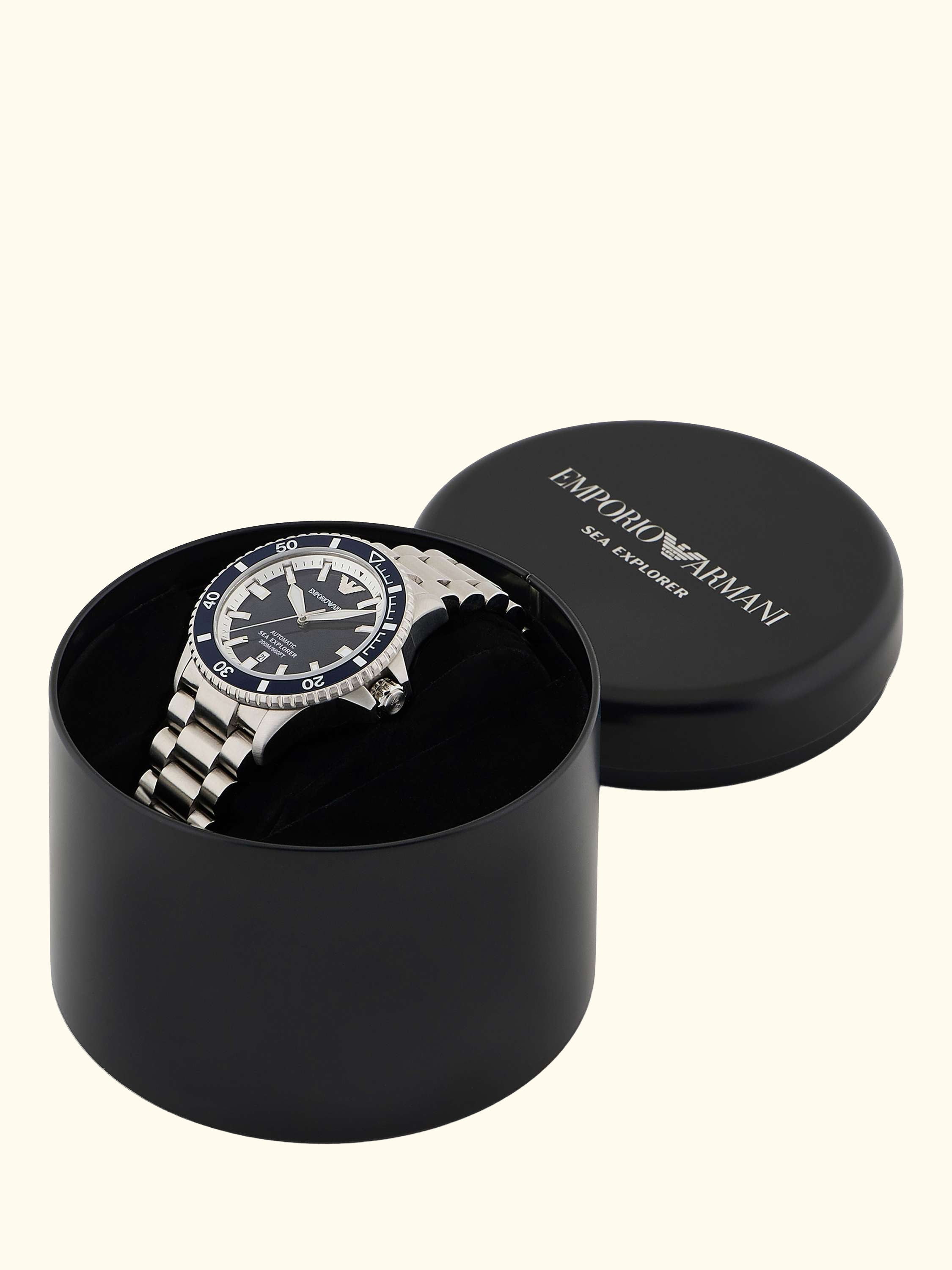 AR60087 Men's Sea Explorer Bracelet Watch, Blue