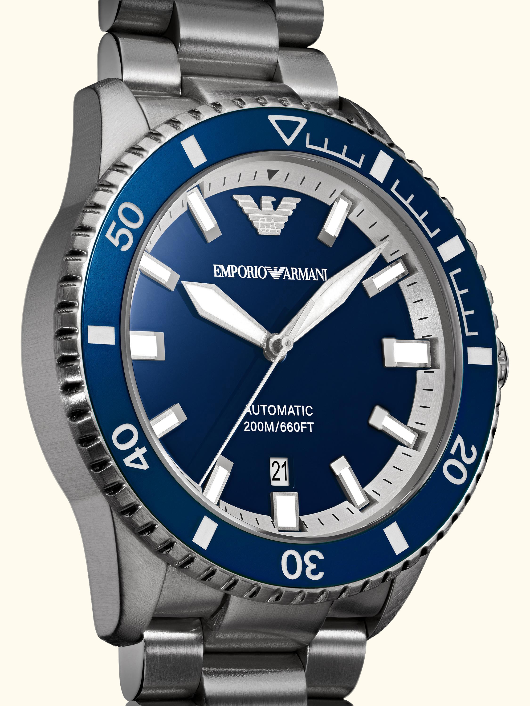 AR60087 Men's Sea Explorer Bracelet Watch, Blue